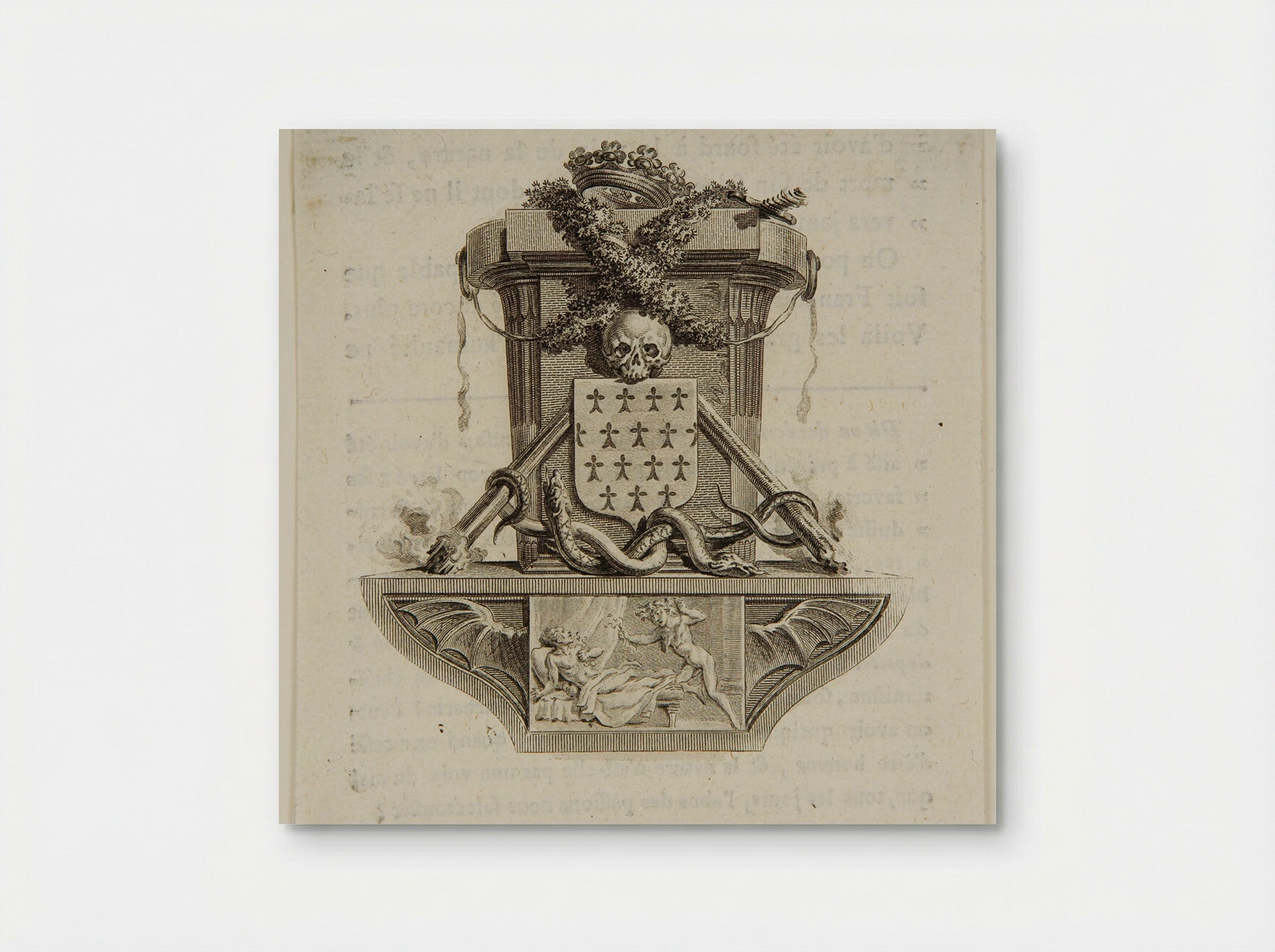 Coat of Arms of Brittany - Clément Pierre Marillier - Poster