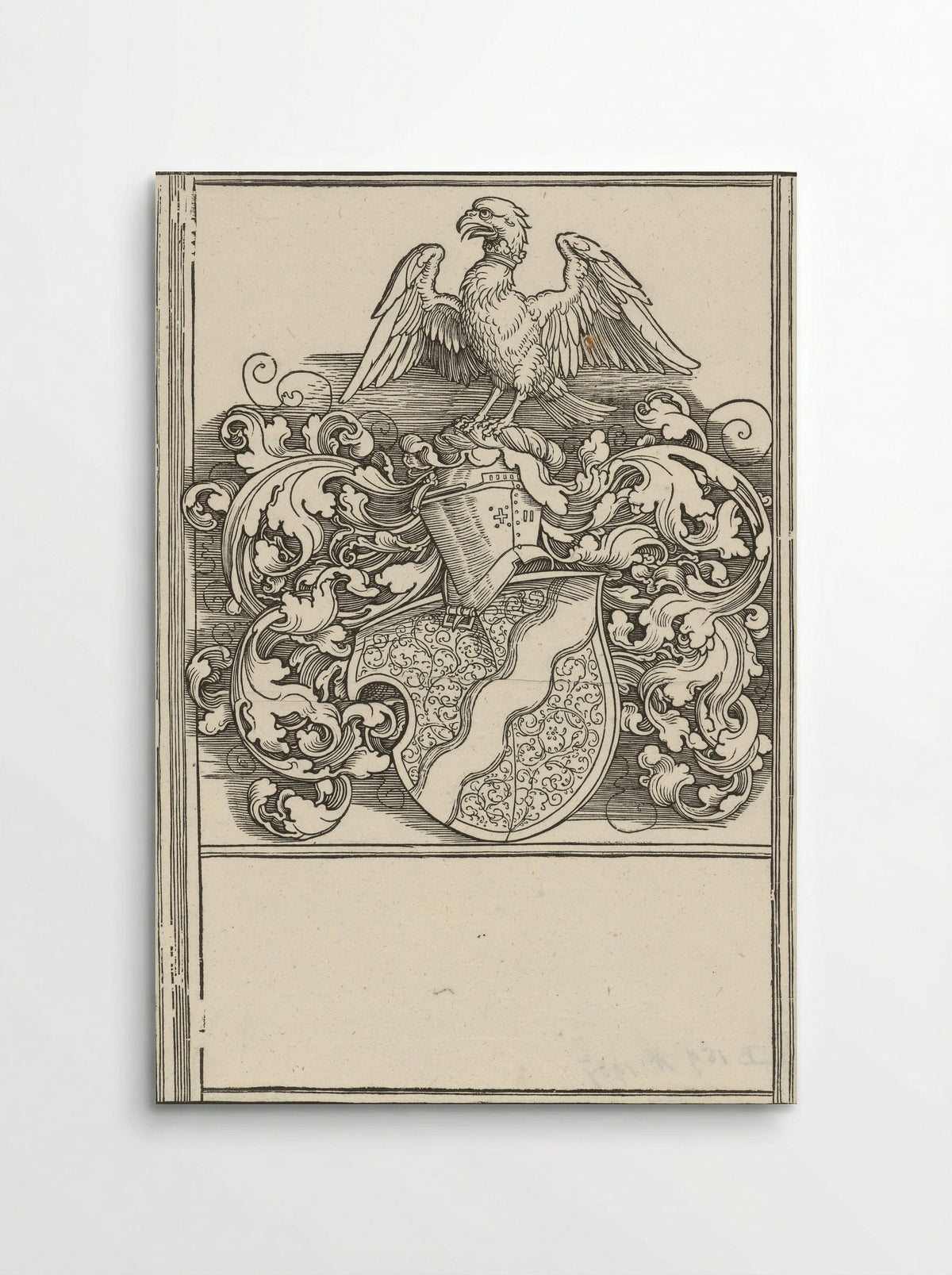 Coat of Arms of Michael Behaim - Albrecht Dürer - Poster