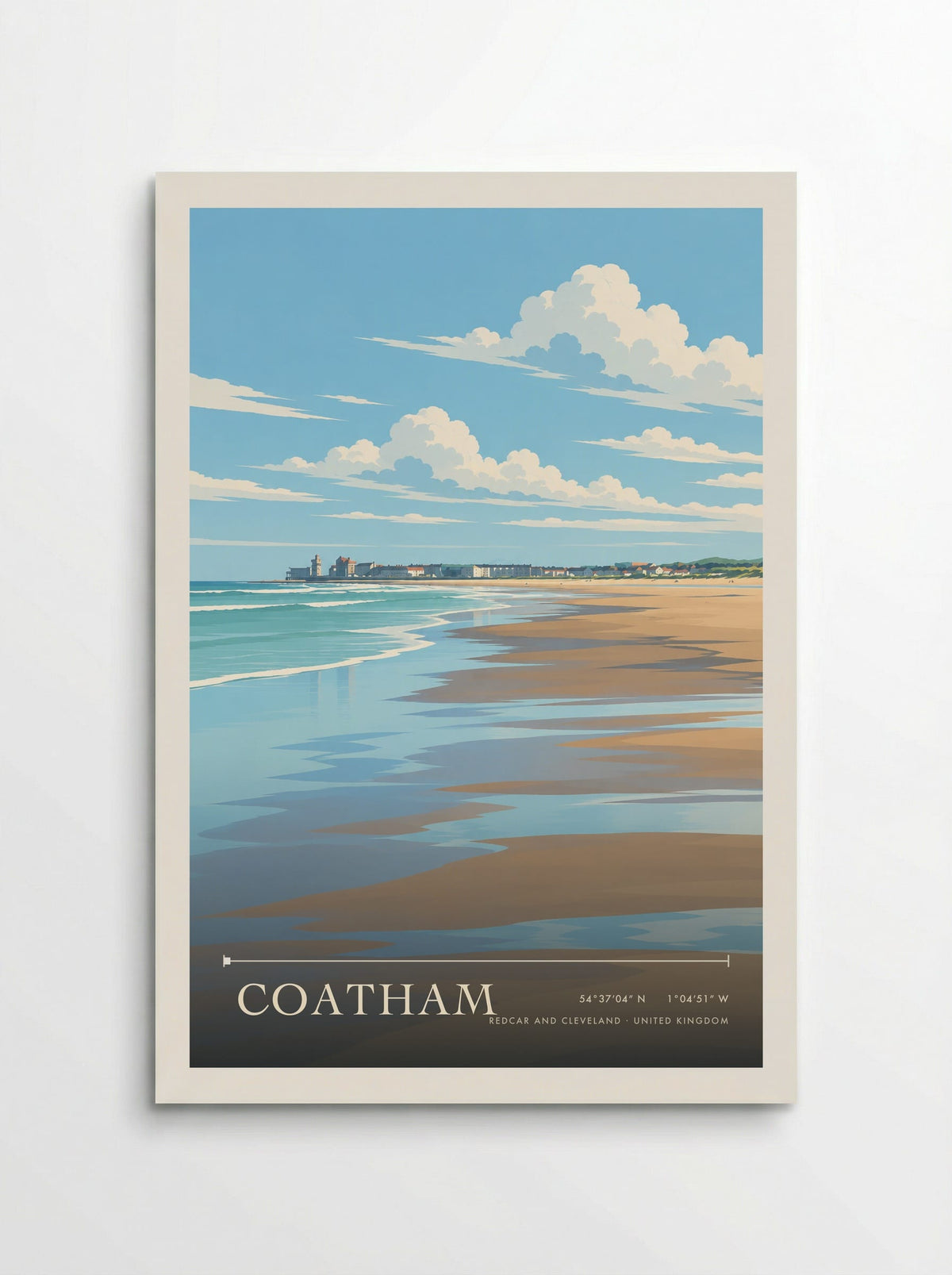 Coatham, Redcar and Cleveland | Travel Poster - Poster