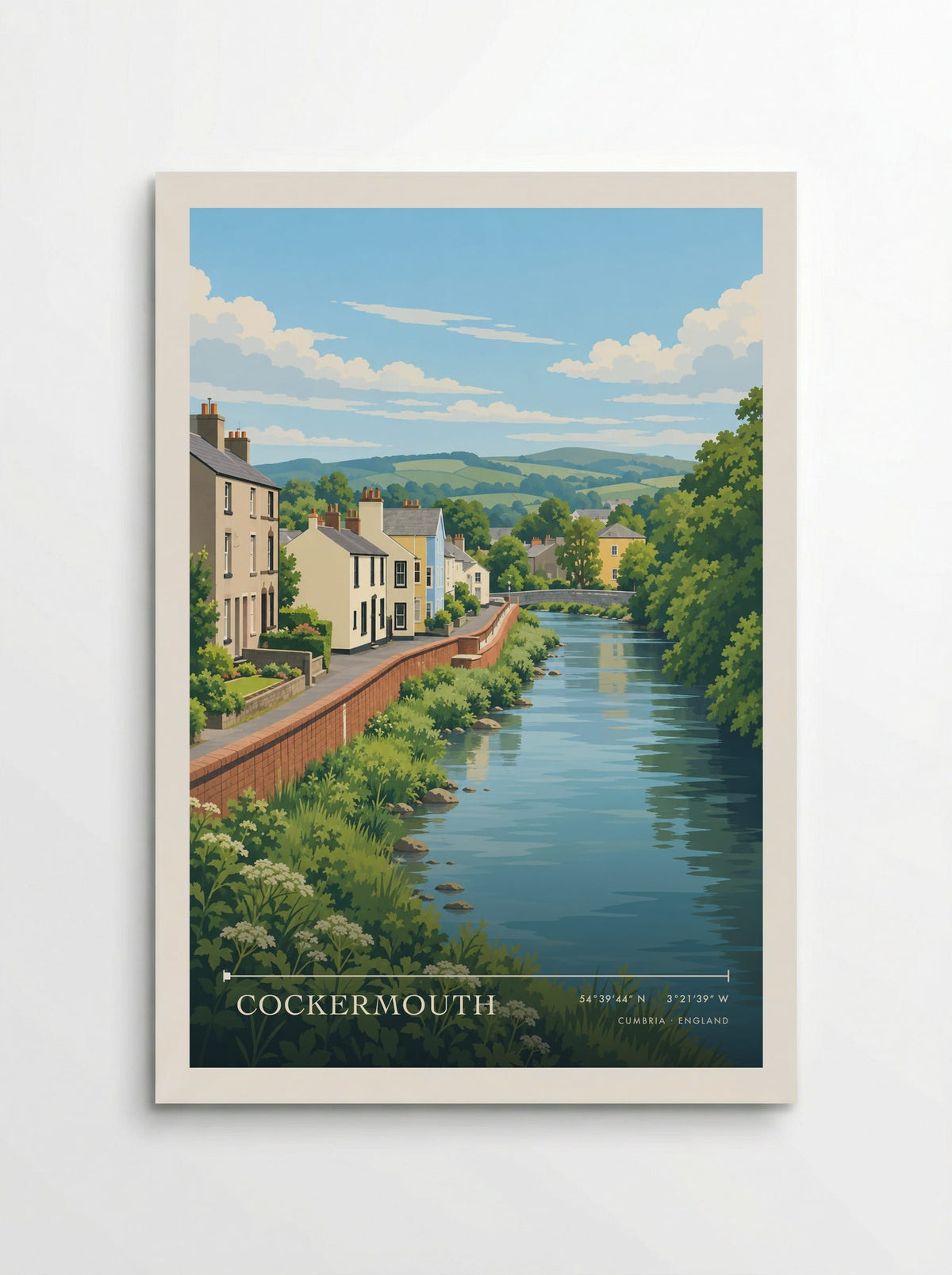 Cockermouth, Cumbria | Travel Poster - Poster