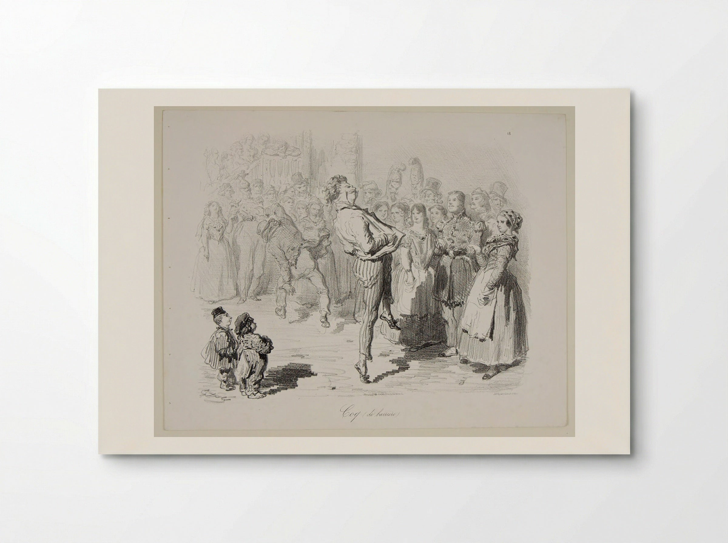 Cog de barrière - Gustave Doré - Poster