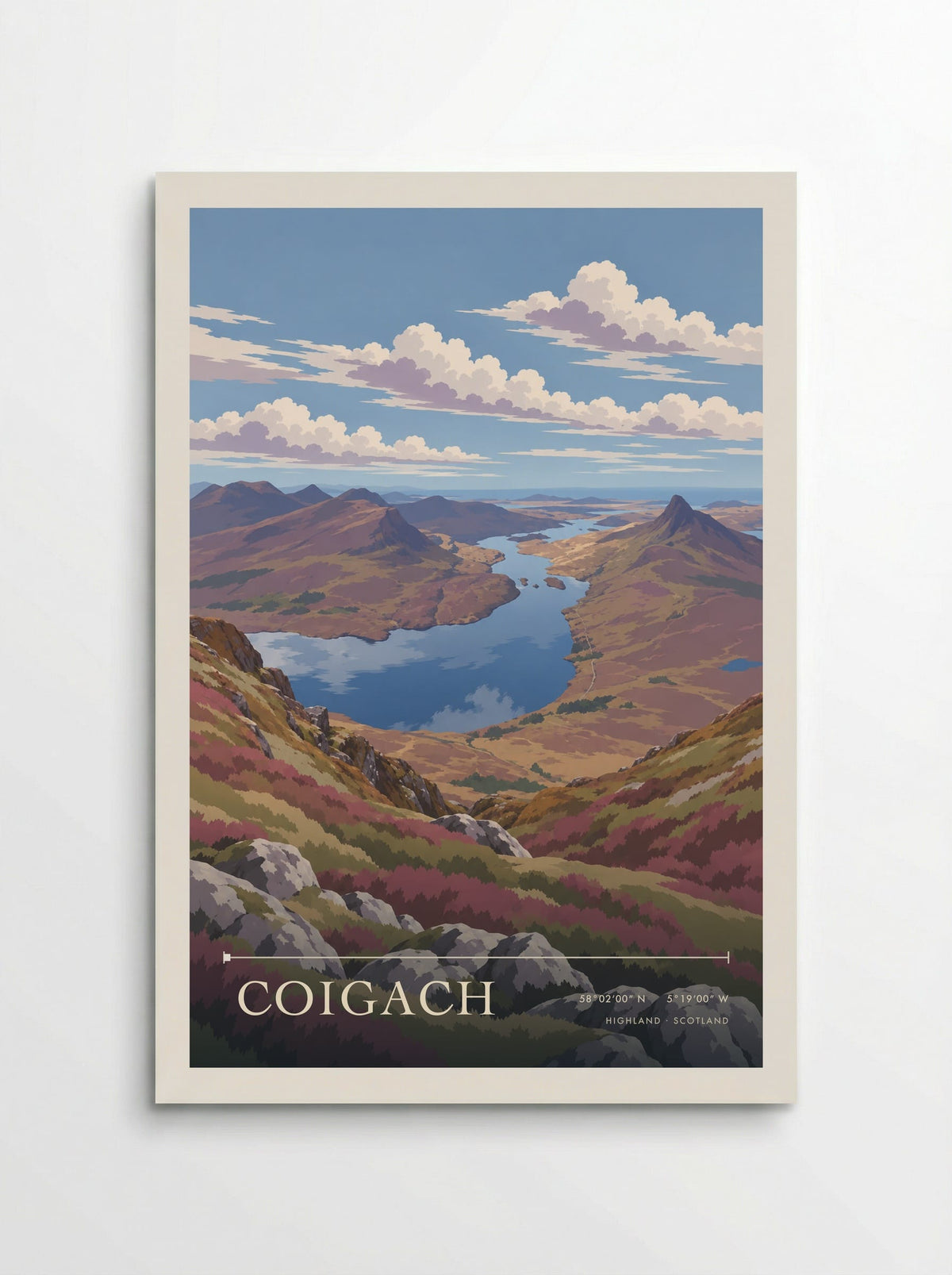 Coigach, Highland | Travel Poster - Poster