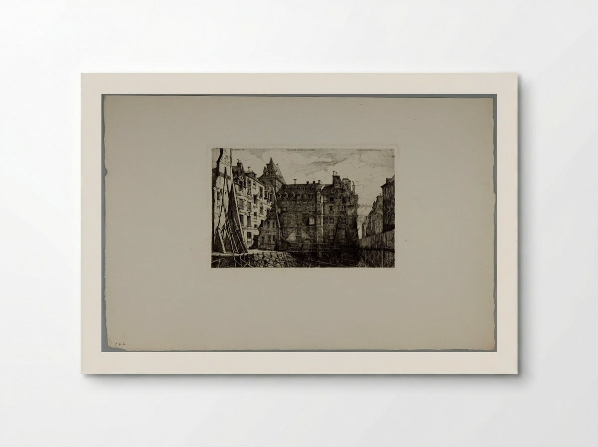 College Louis le Grand - Henri Alexandre Saffrey - Poster