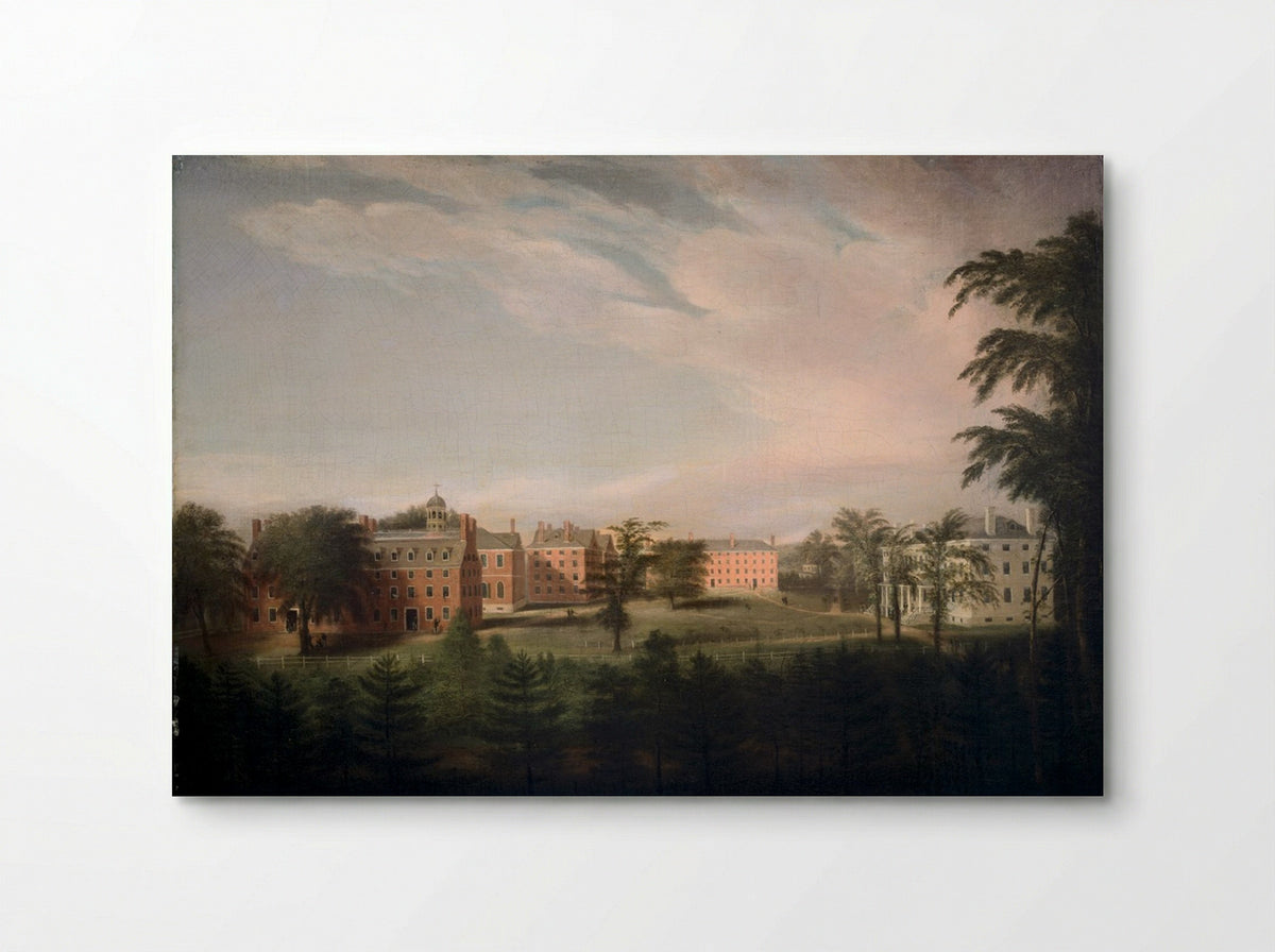 College Yard: A View from the President's House - Alvan Fisher - Poster