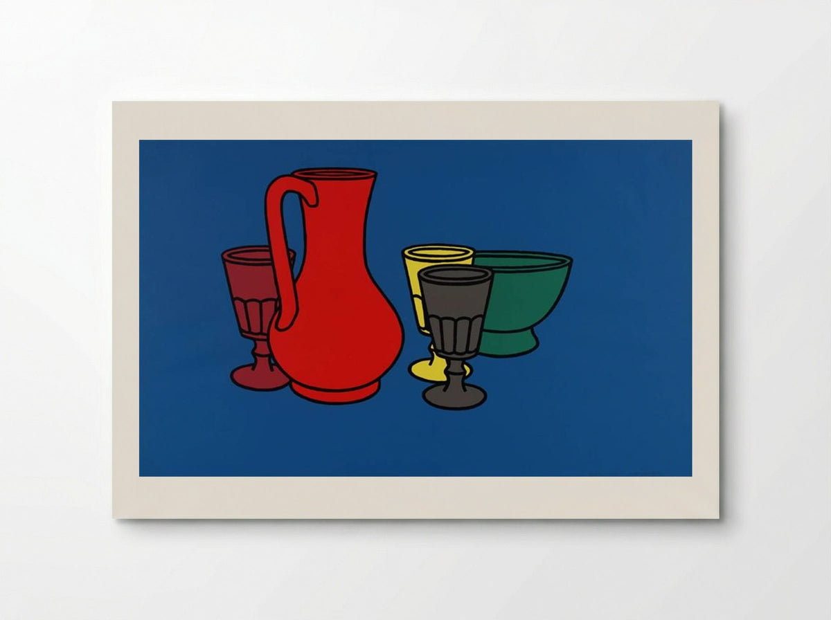 Coloured Still Life - Patrick Caulfield - Poster