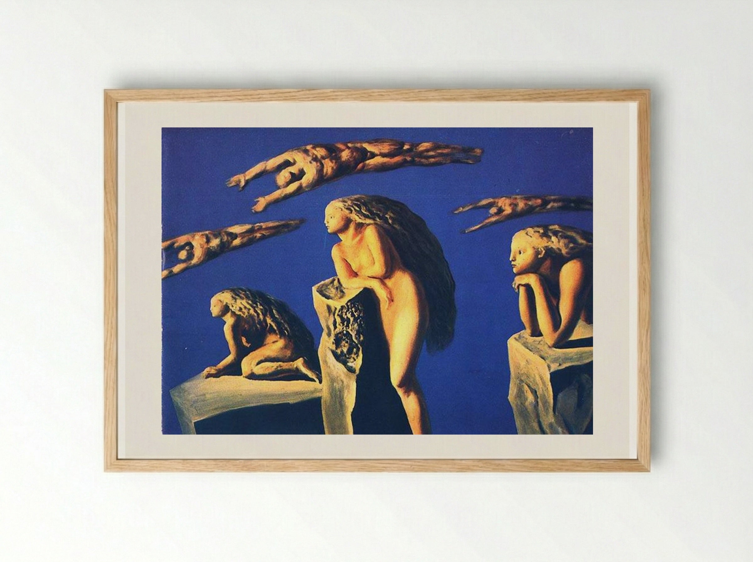 Comets - Sabin Balasa - Framed Print Wood