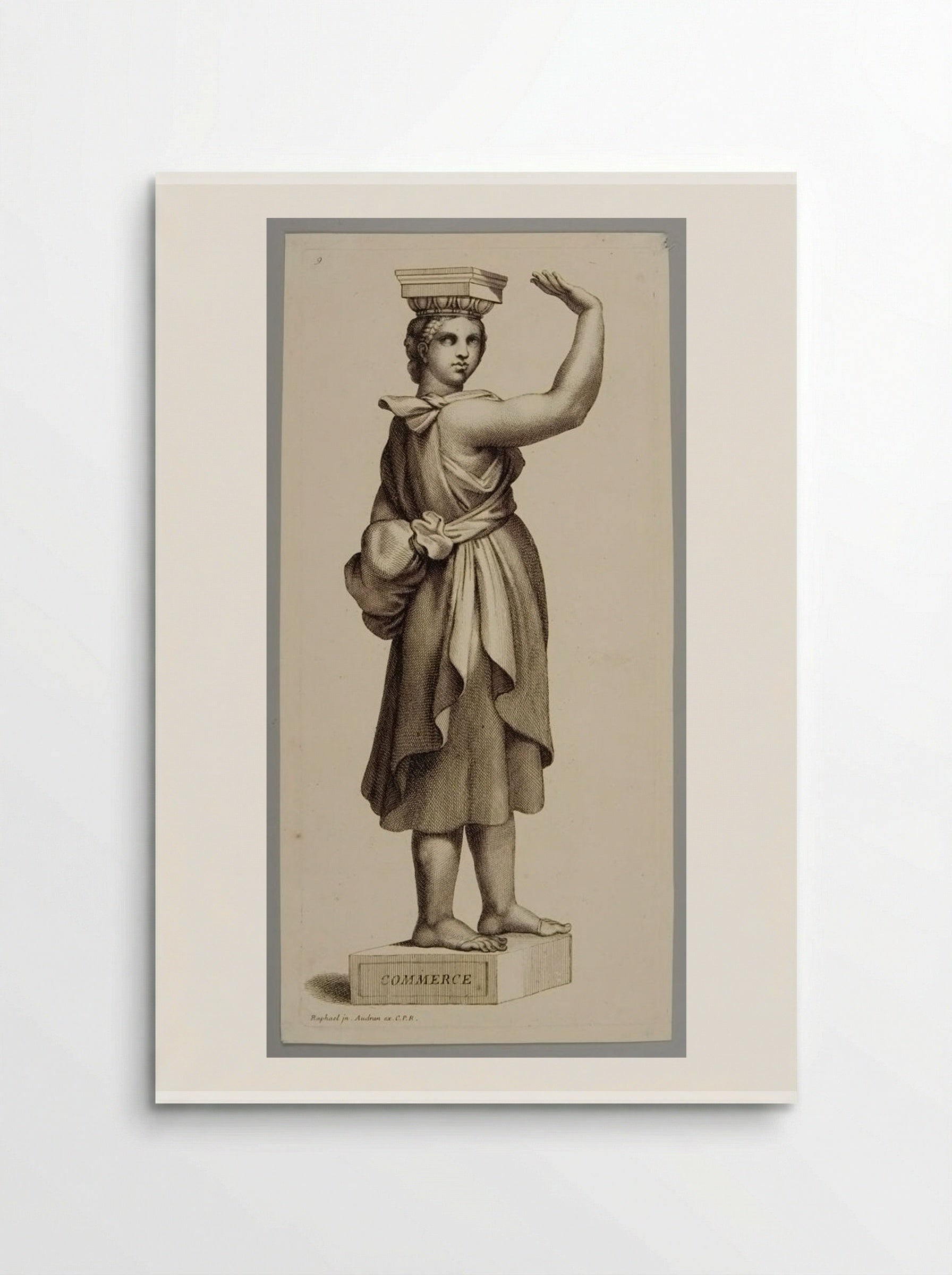 Commerce - Gérard Audran - Poster