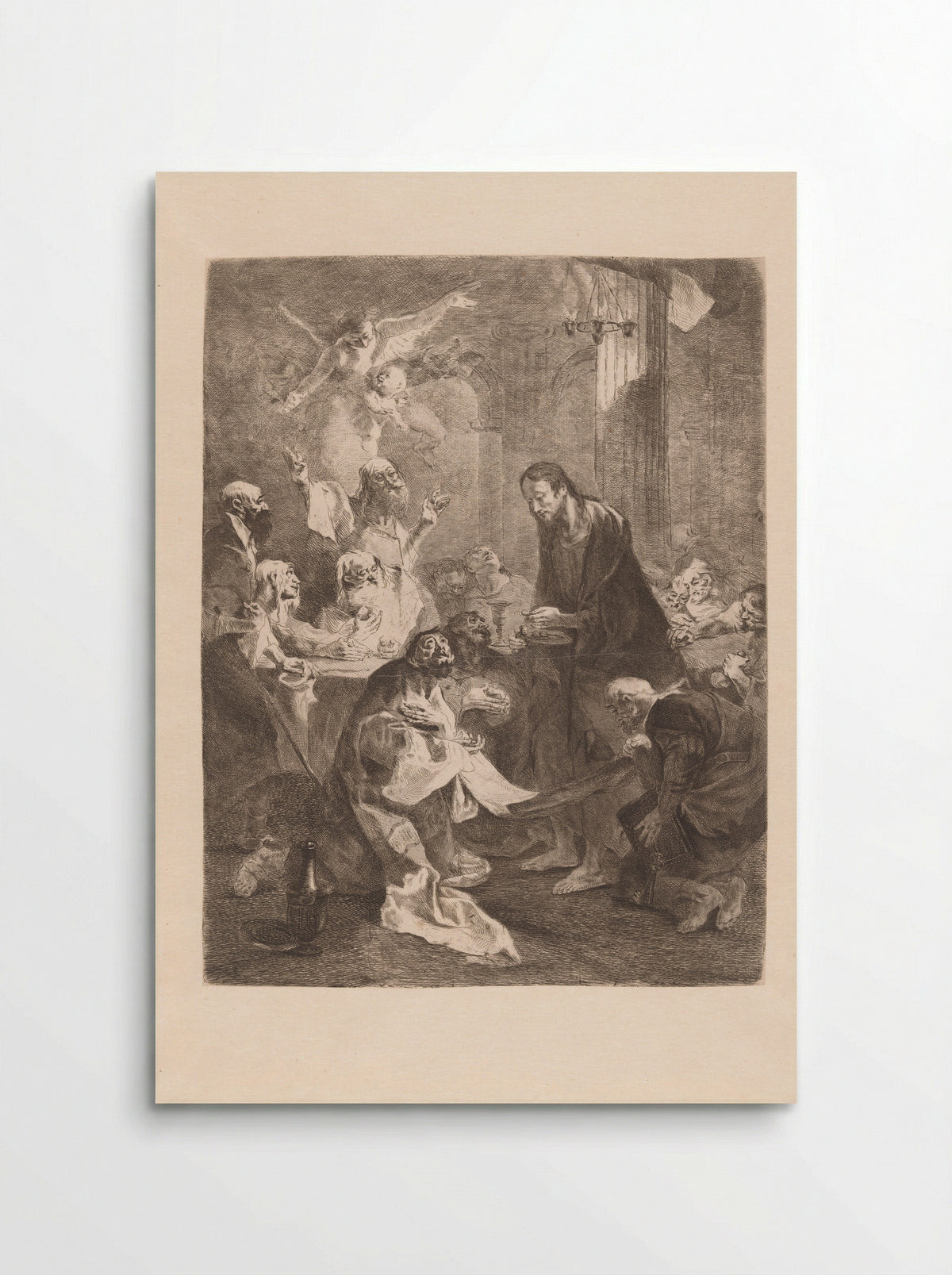 Communion of the Apostles - Franz Anton Maulbertsch - Poster
