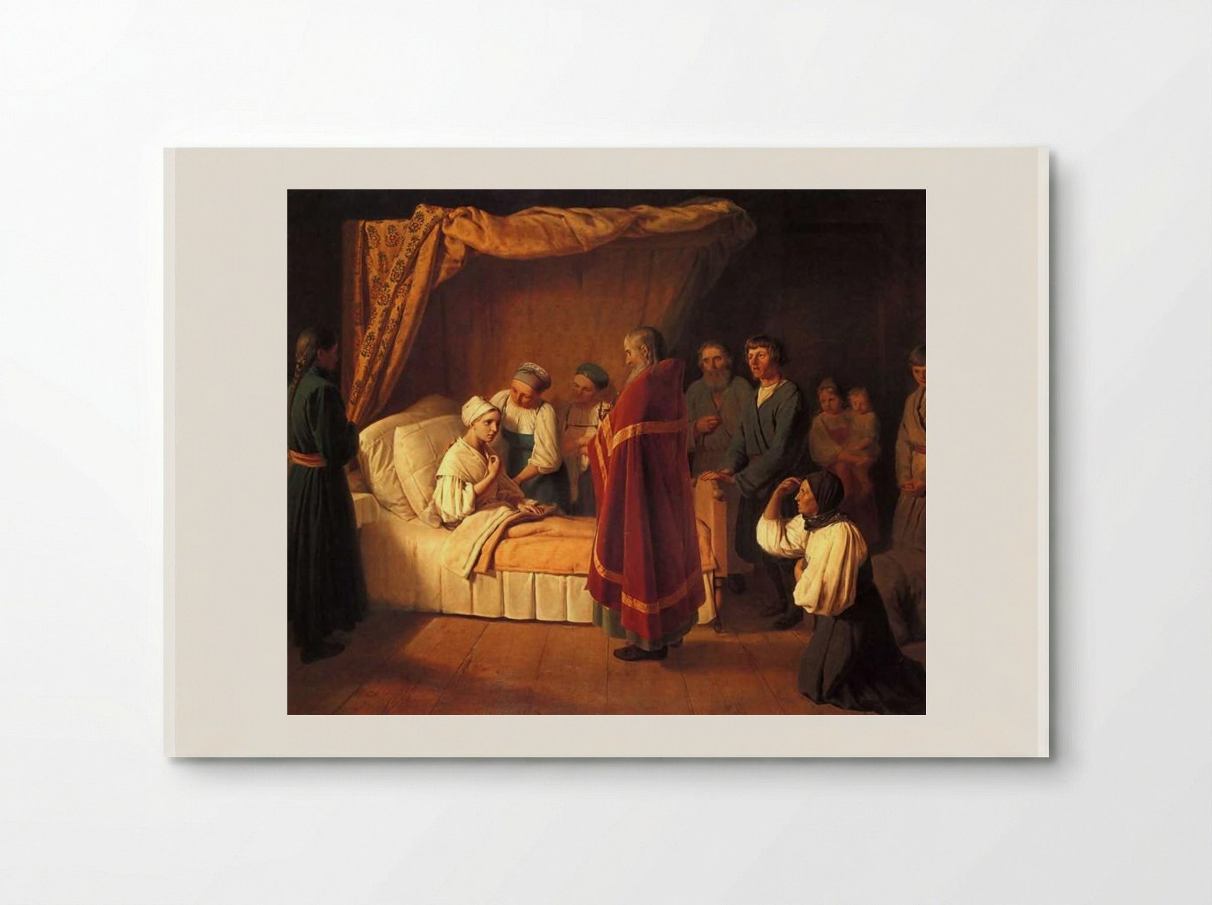 Communion of the Dying - Alexey Venetsianov - Poster