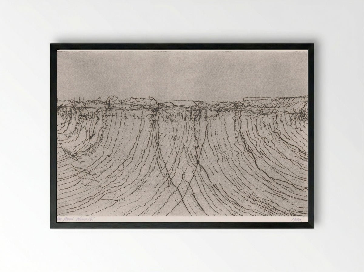 Compositie - Paul Damsté - Framed Print Black