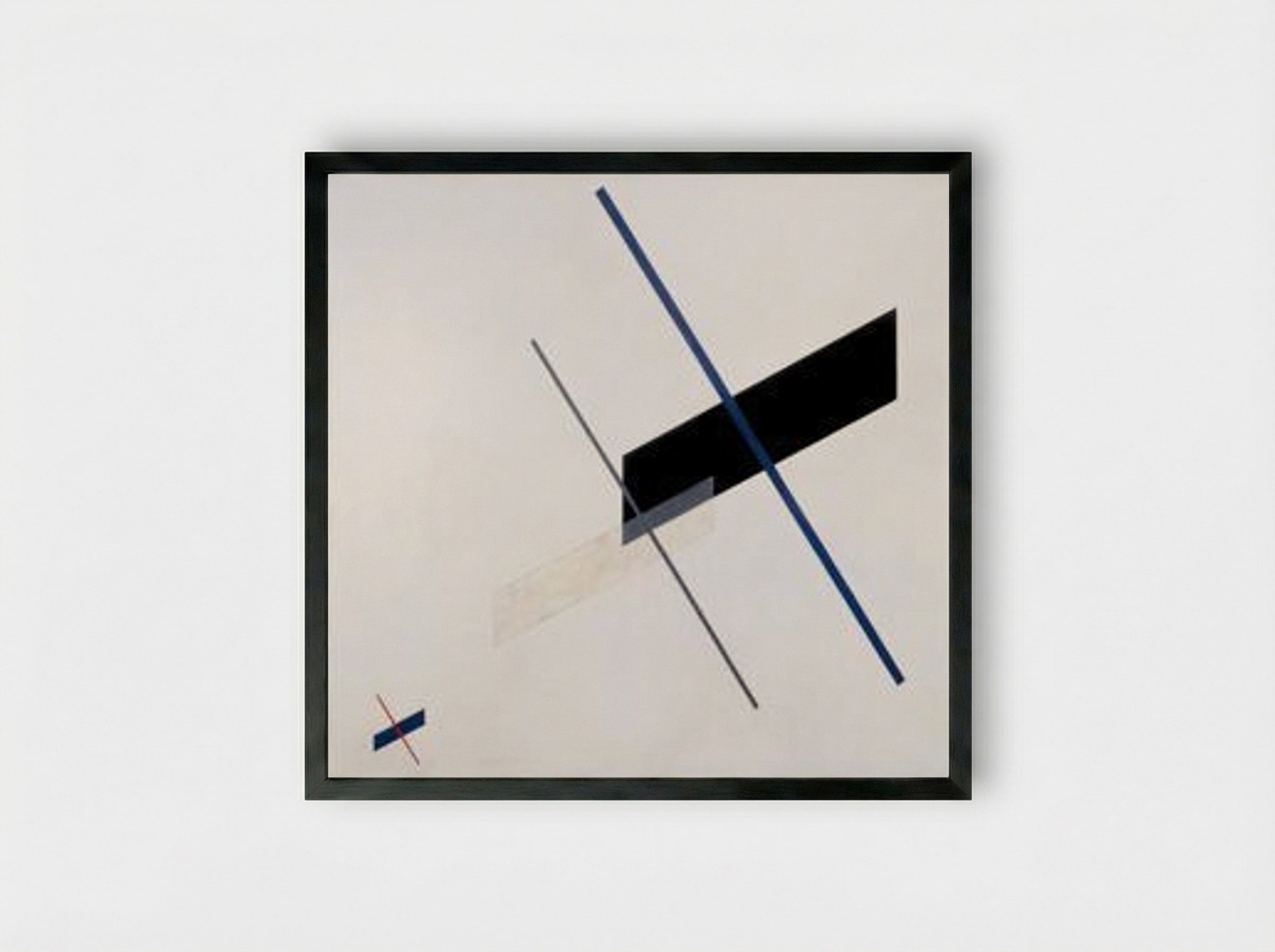 Composition A XI - László Moholy-Nagy - Framed Print Black