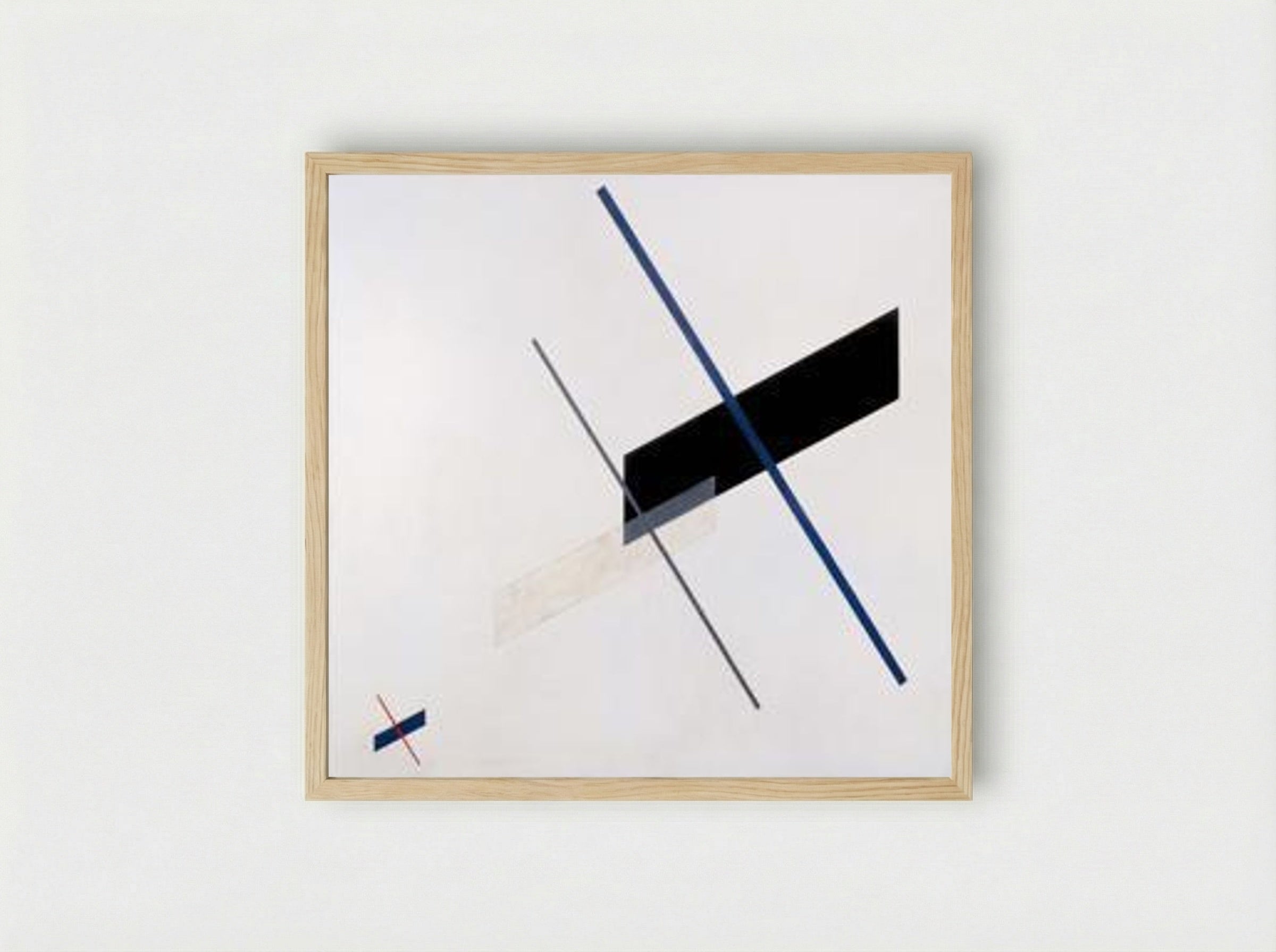 Composition A XI - László Moholy-Nagy - Framed Print Wood