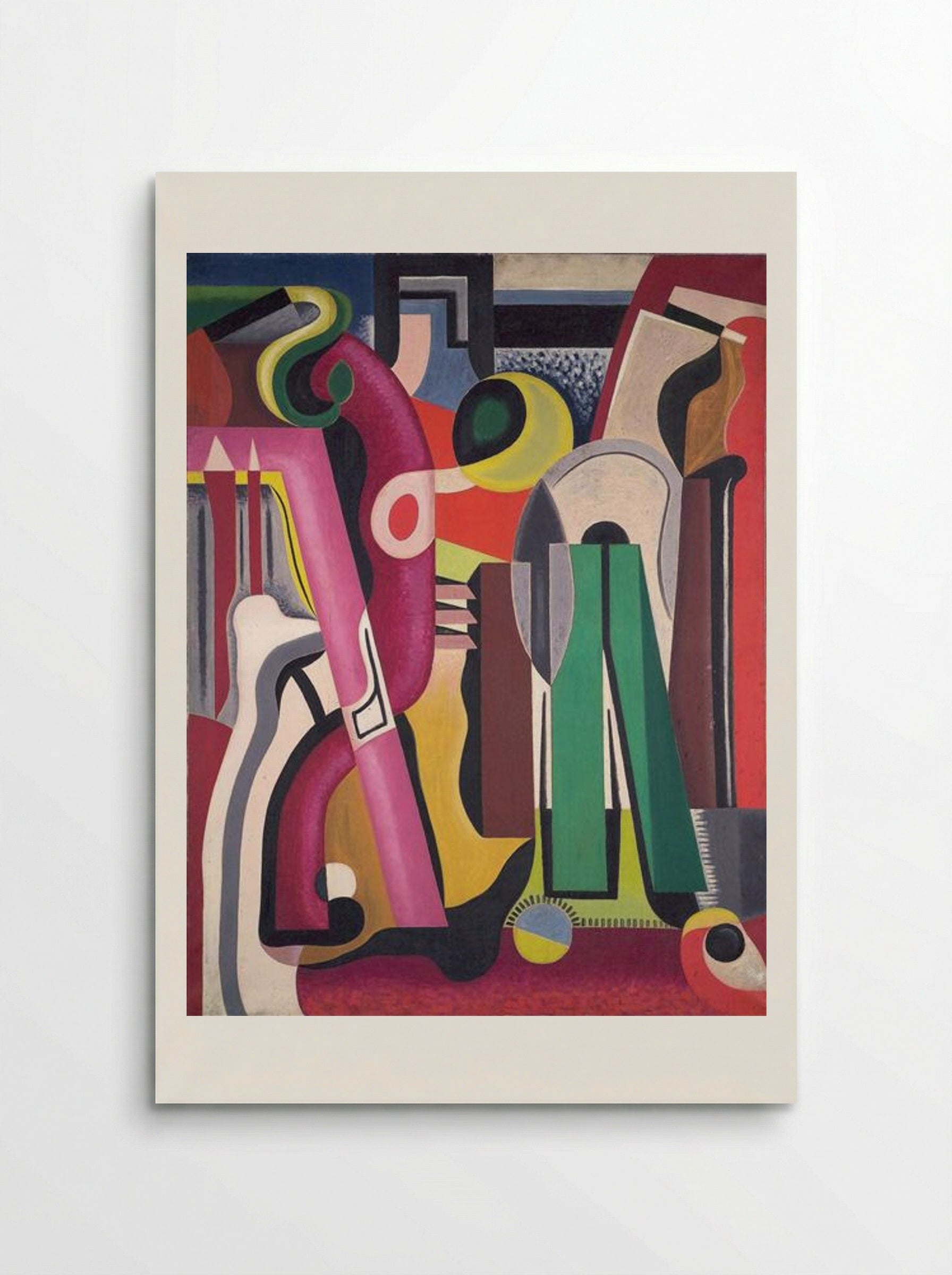 Composition (Auguste Herbin) - Auguste Herbin - Poster