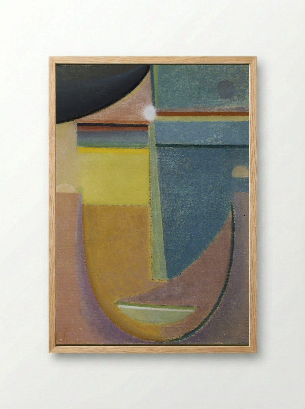 Composition No. 1, Sunrise - Alexei von Jawlensky - Framed Print Wood