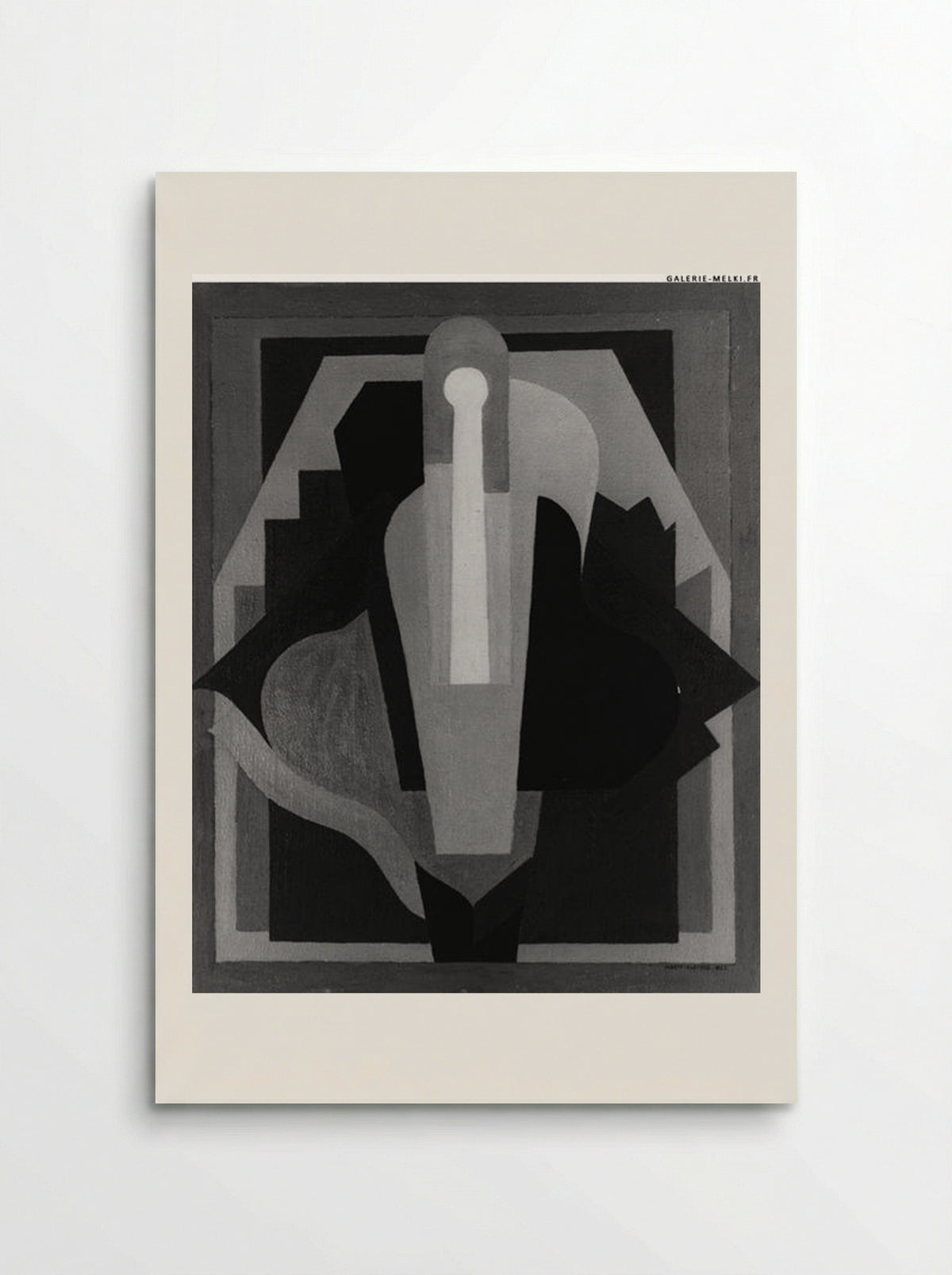 Composition au diapason - Albert Gleizes - Poster