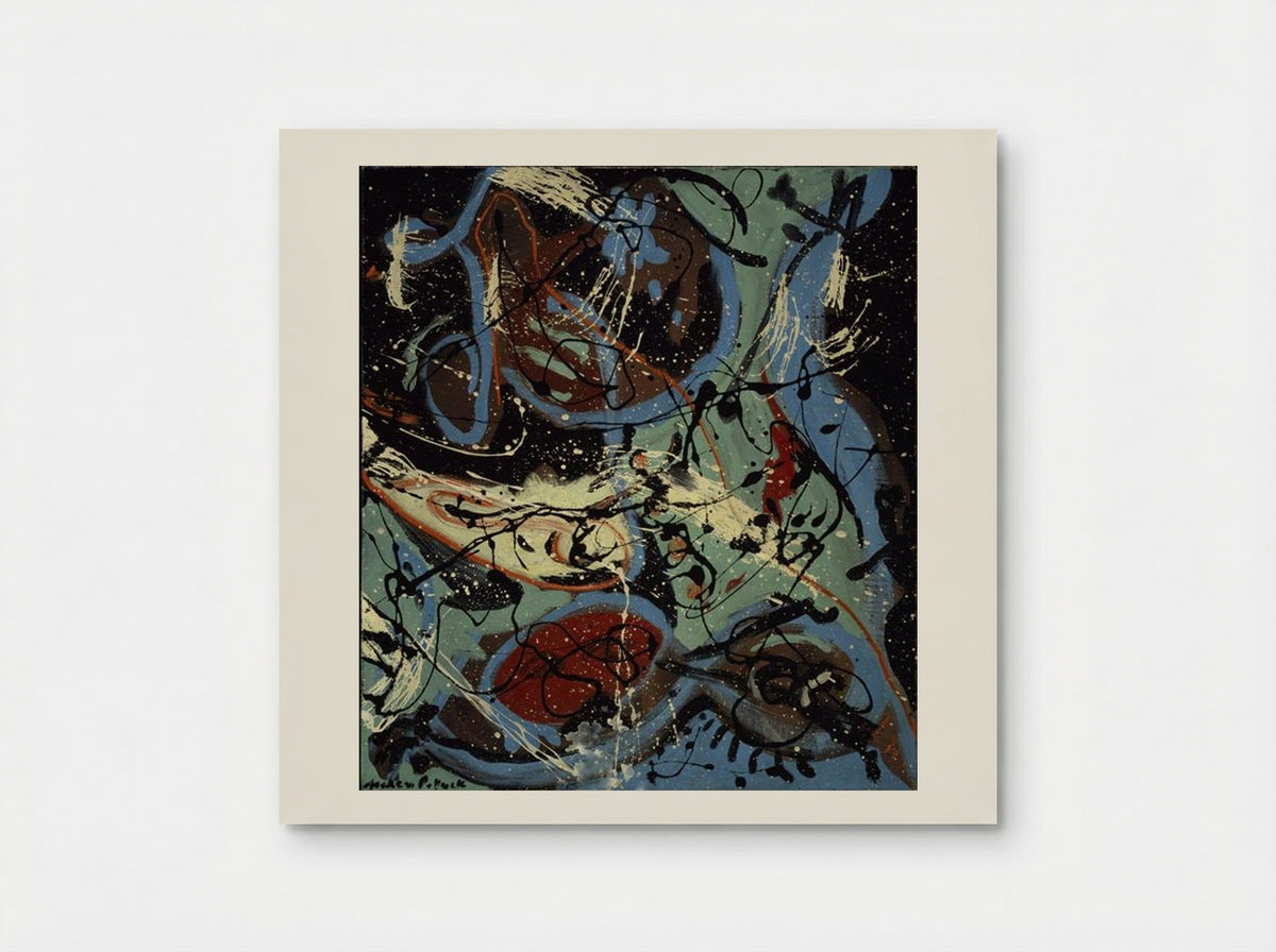 Composition with Pouring II - Jackson Pollock - Poster