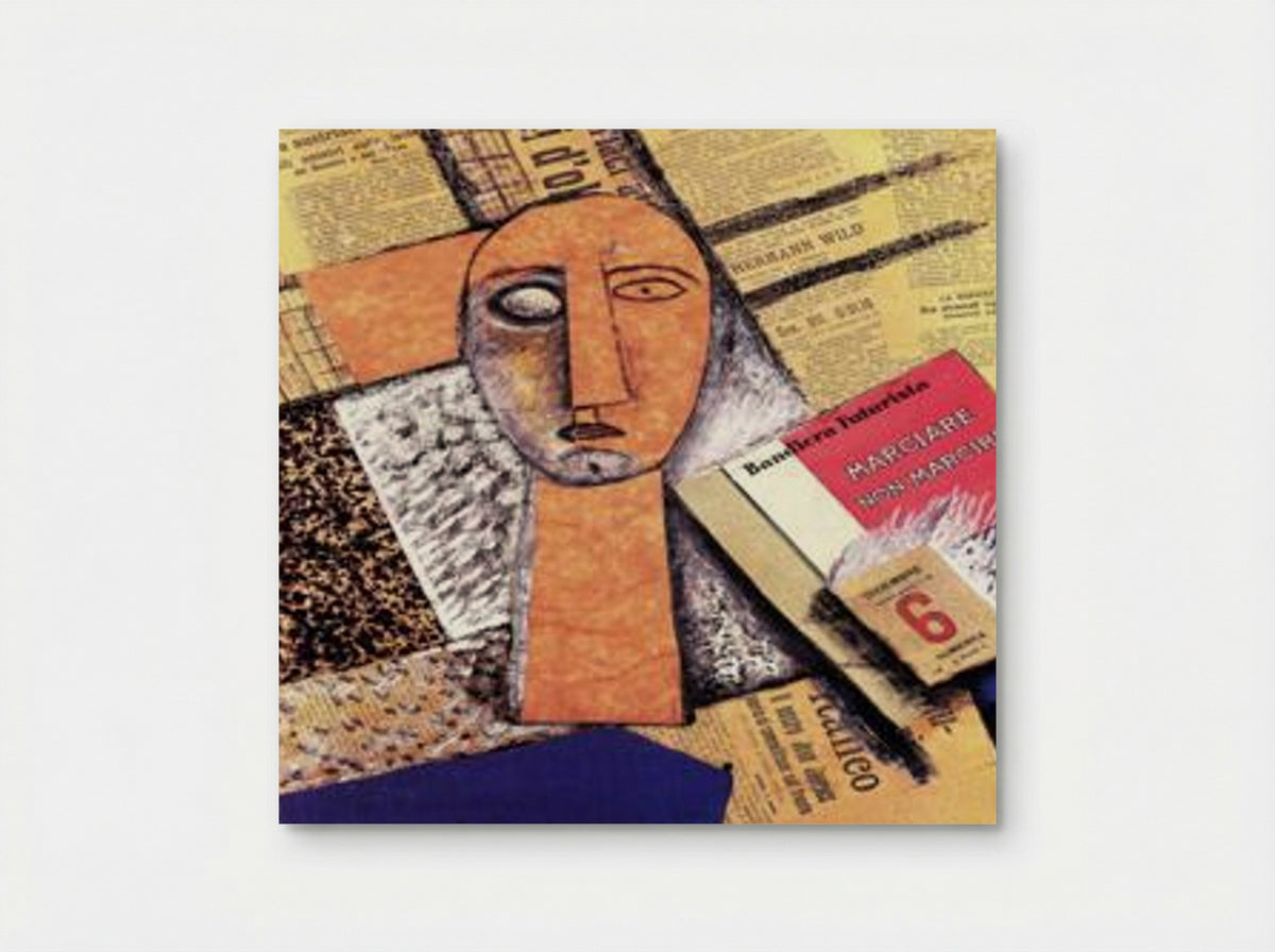 Composizione con figura femminile - Carlo Carrà - Poster