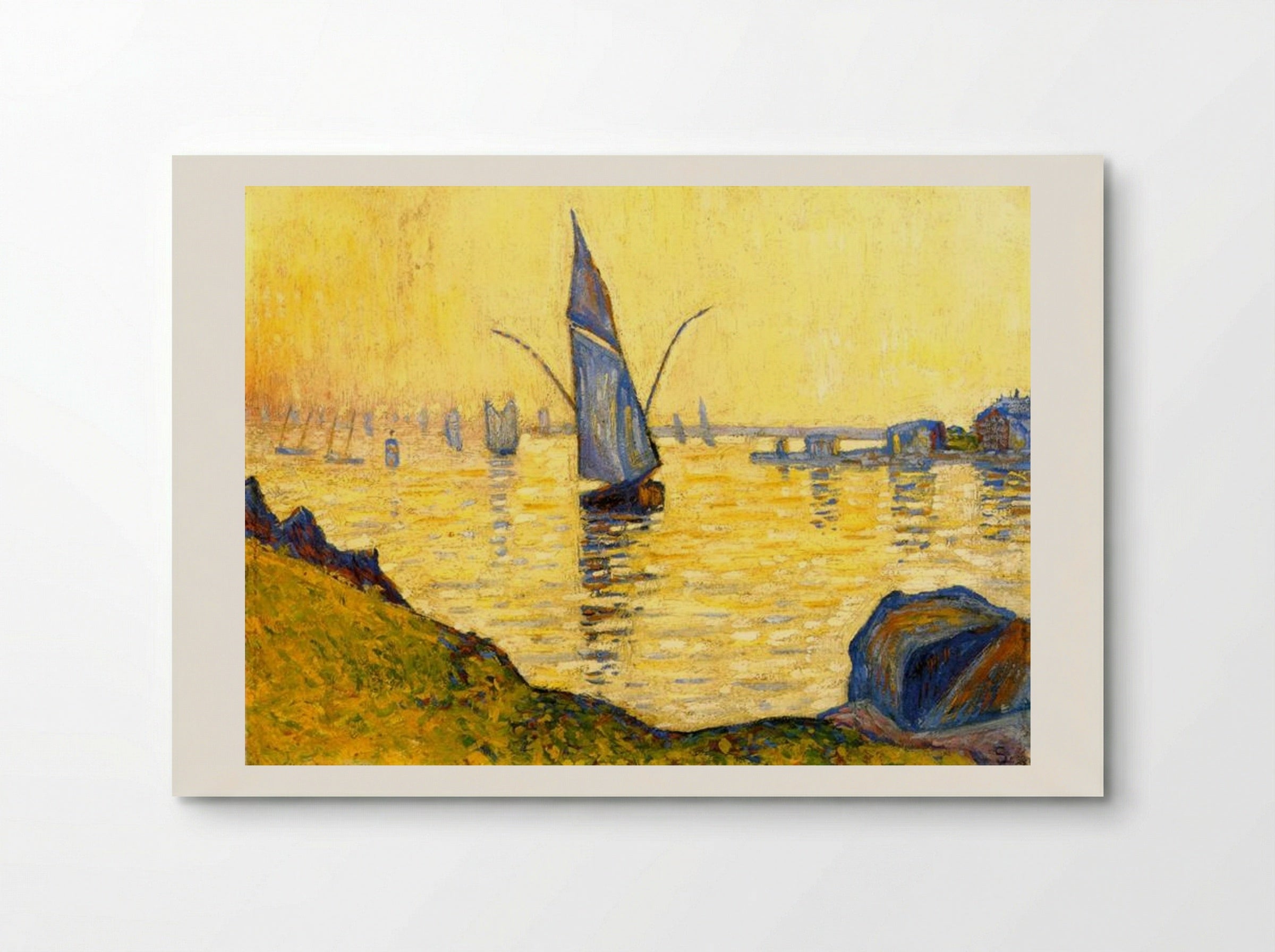 Concarneau, Study - Paul Signac - Poster