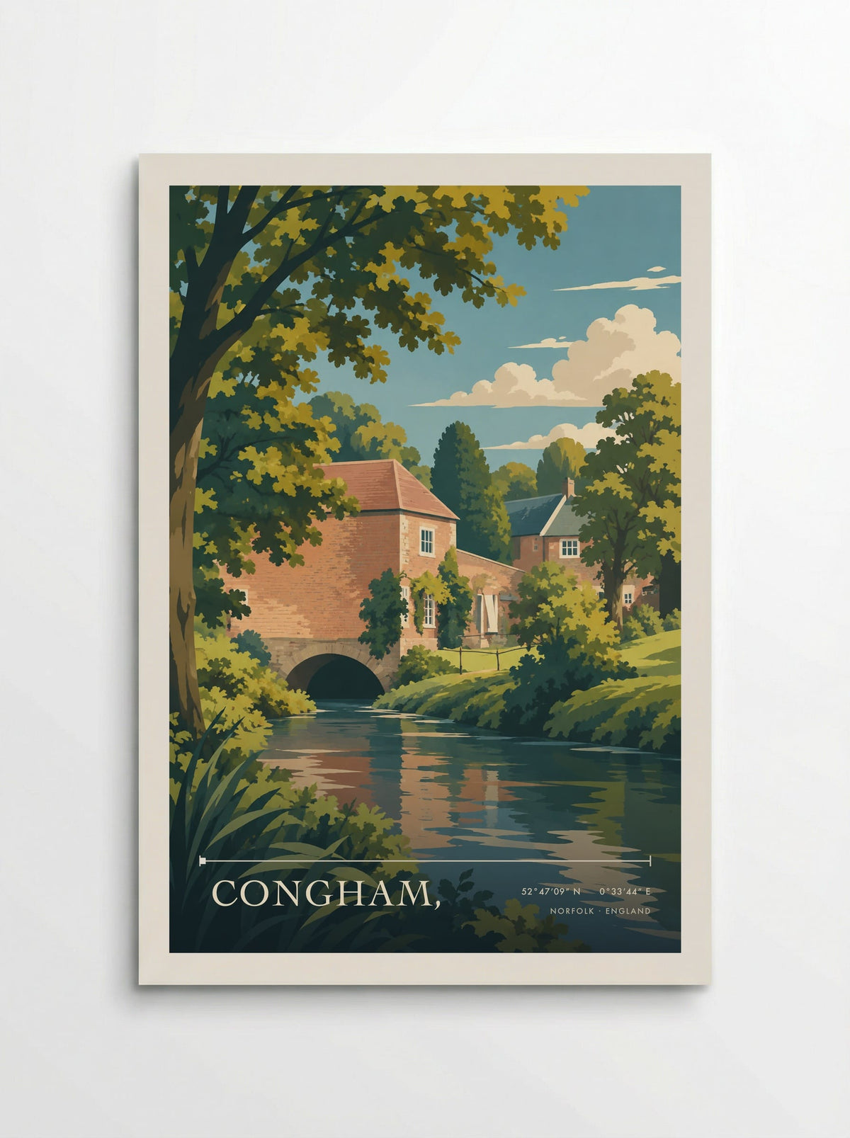 Congham, Norfolk | Travel Poster - Poster