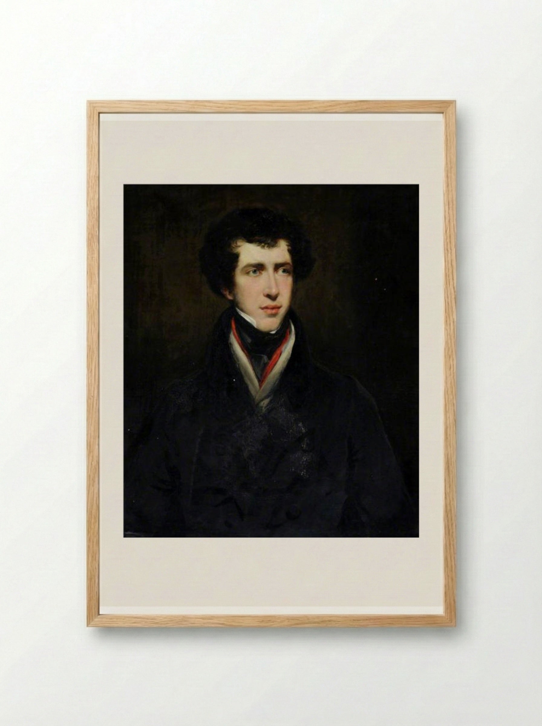 Constantine Henry Phipps, 1st Marquess of Normanby - John Jackson - Framed Print Wood