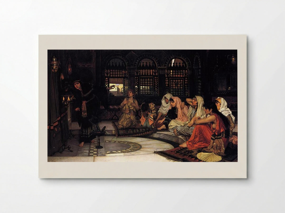 Consulting the Oracle - John William Waterhouse - Poster