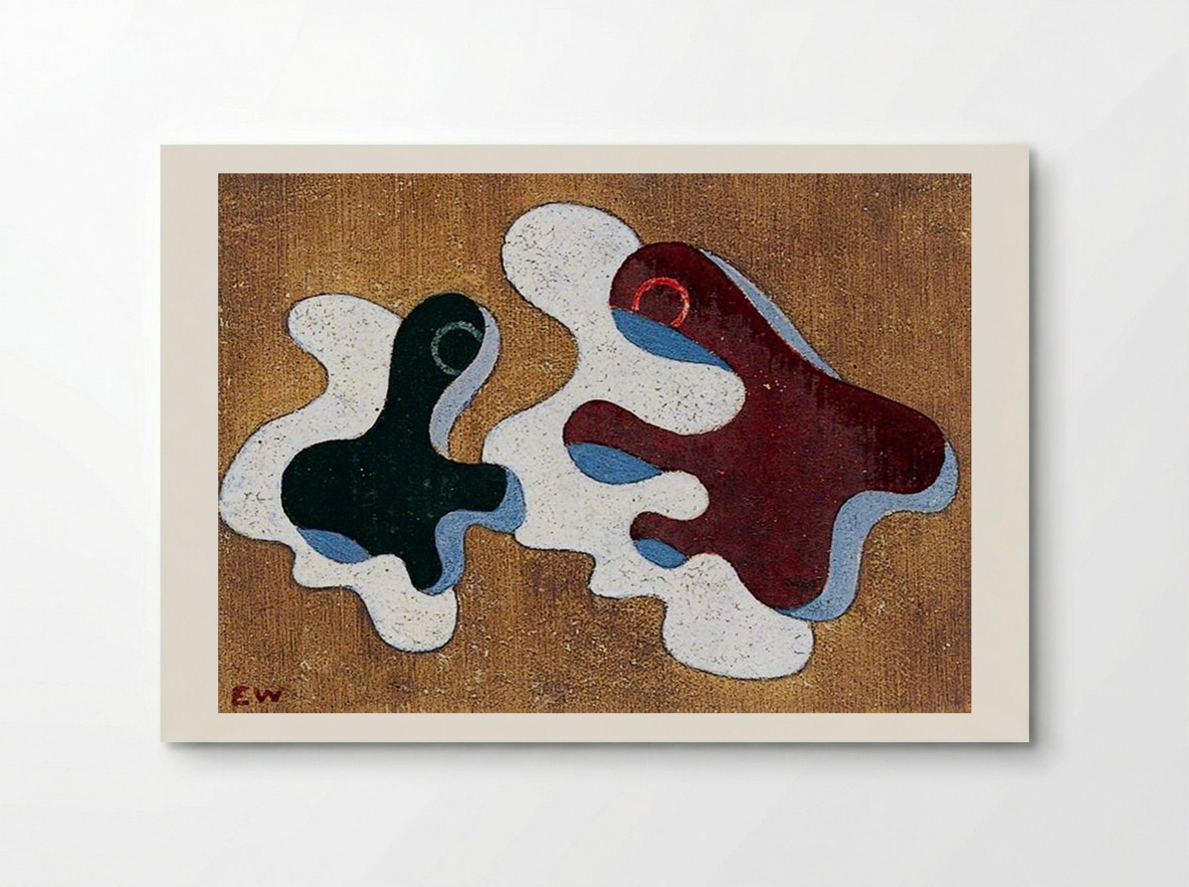 Conversation - Edward Wadsworth - Poster