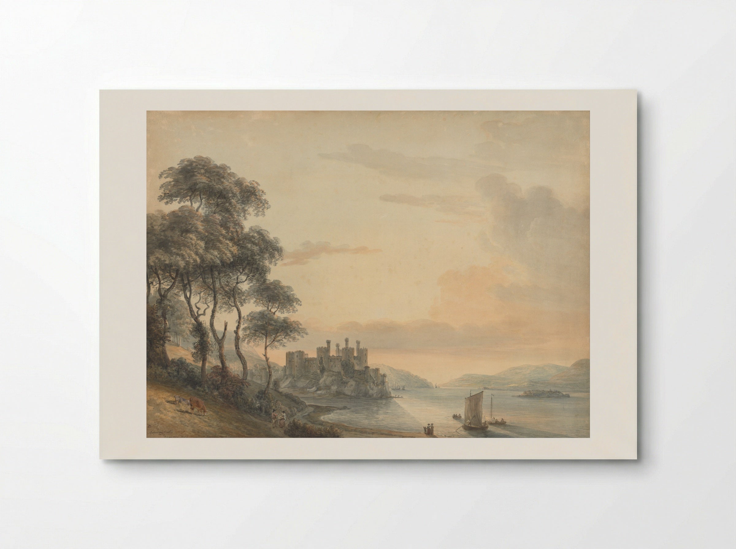 Conway Castle - Paul Sandby - Poster