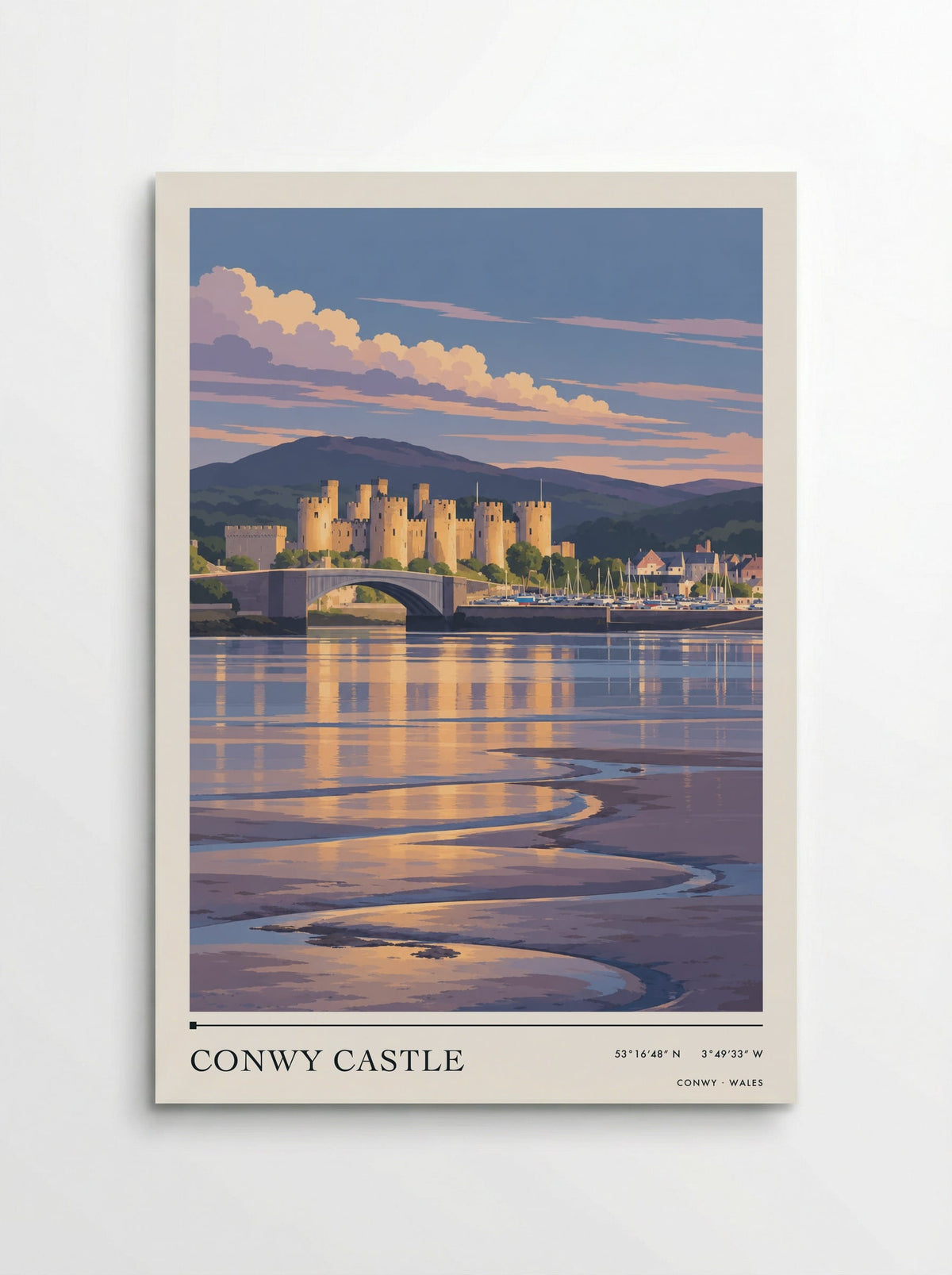 Conwy Castle | Travel Poster - Poster