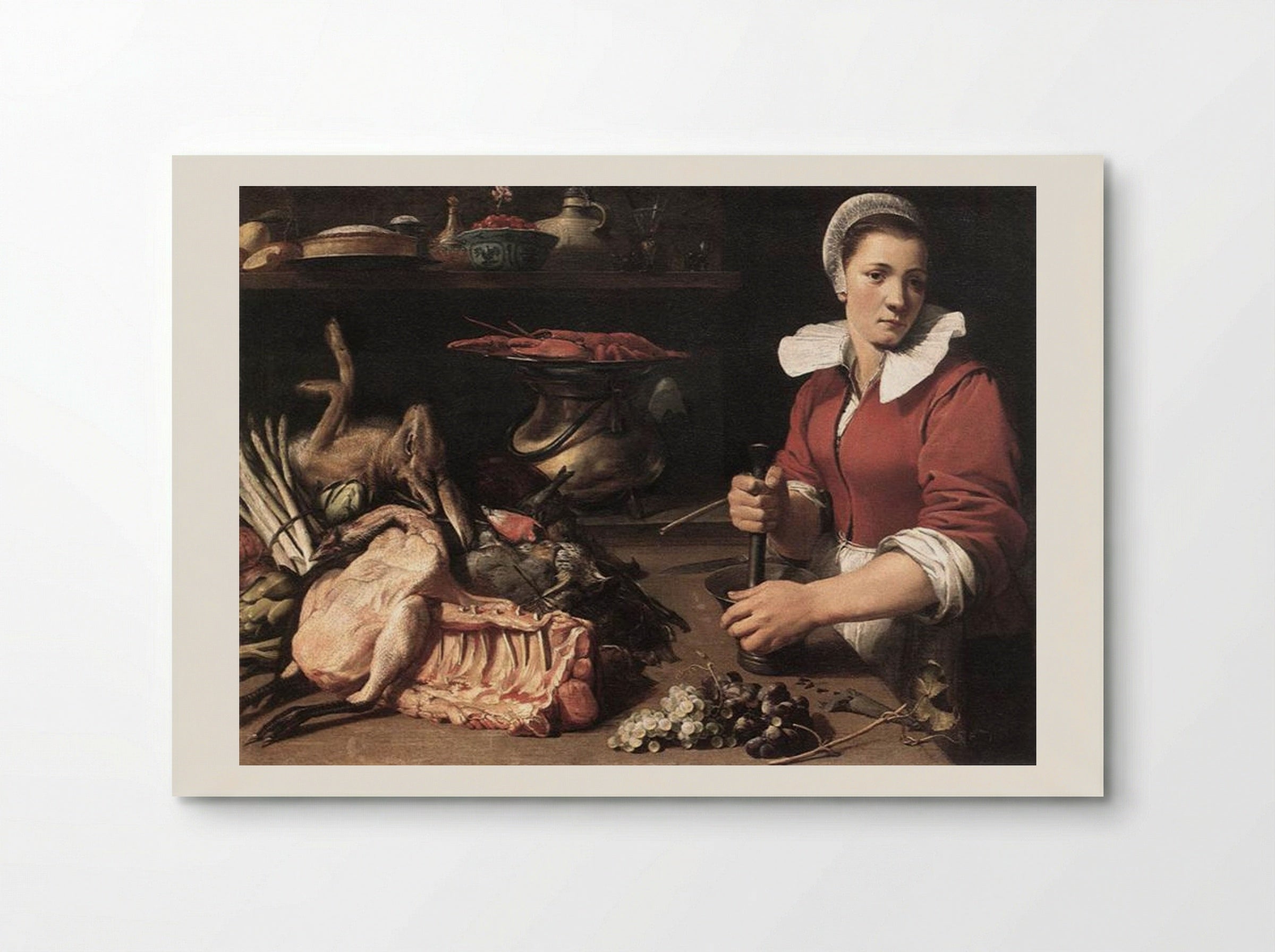 Cook With Food - Frans Snyders - Poster