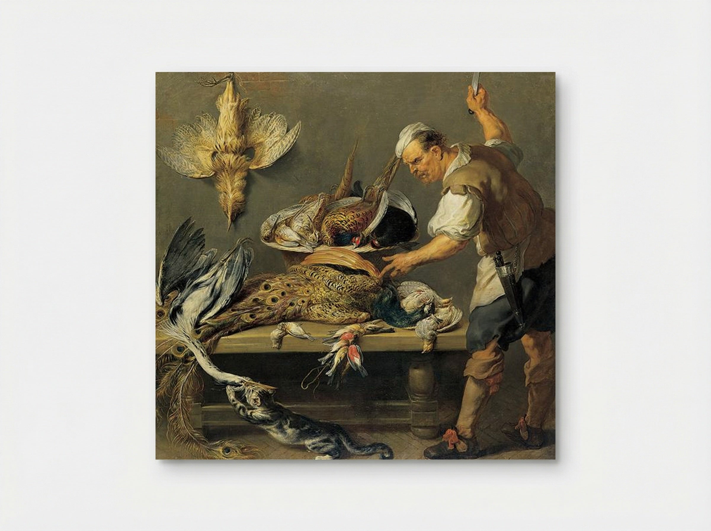 Cook in the Larder - Frans Snyders - Poster