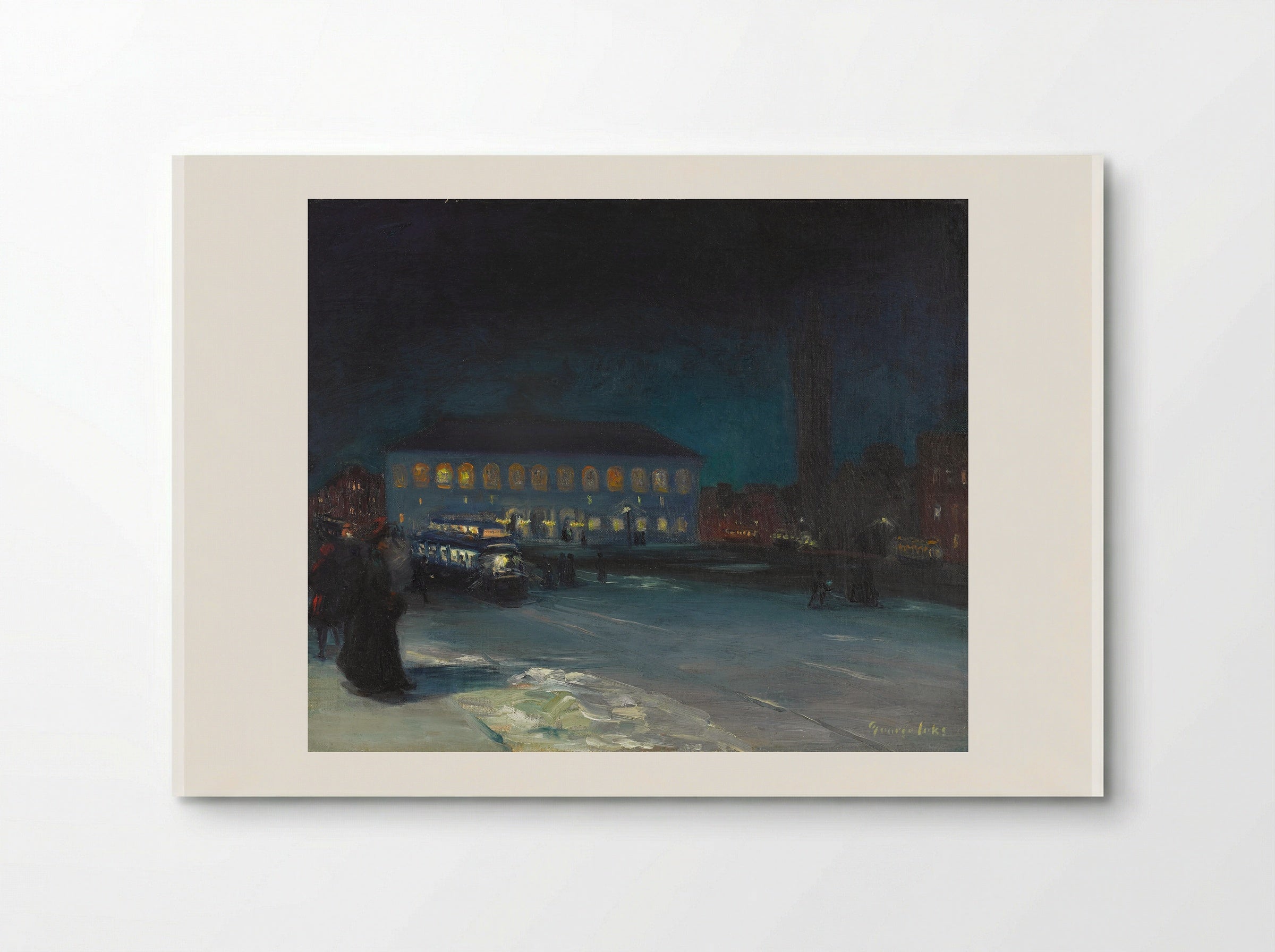 Copley Square - George Luks - Poster