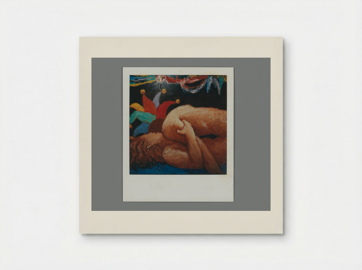 Copulating Couple with Jester's Cap - Aat Veldhoen - Poster