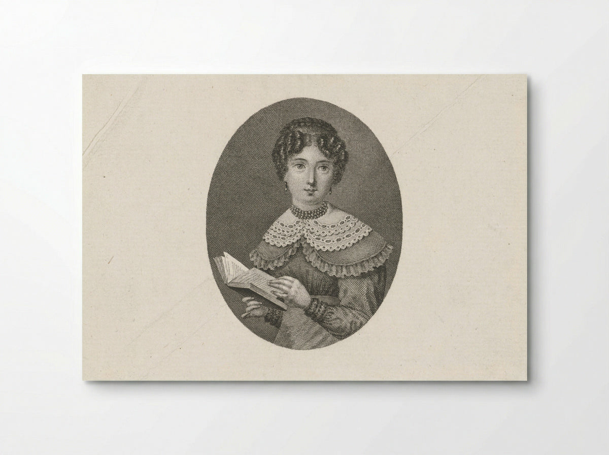 Cornelia leest een boek - Elisabeth Barbara Schmetterling - Poster