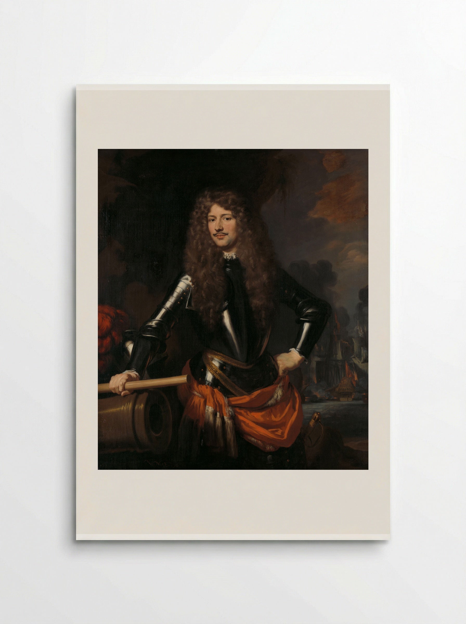 Cornelis Evertsen, Lieutenant-Admiral of Zeeland - Nicolaes Maes - Poster