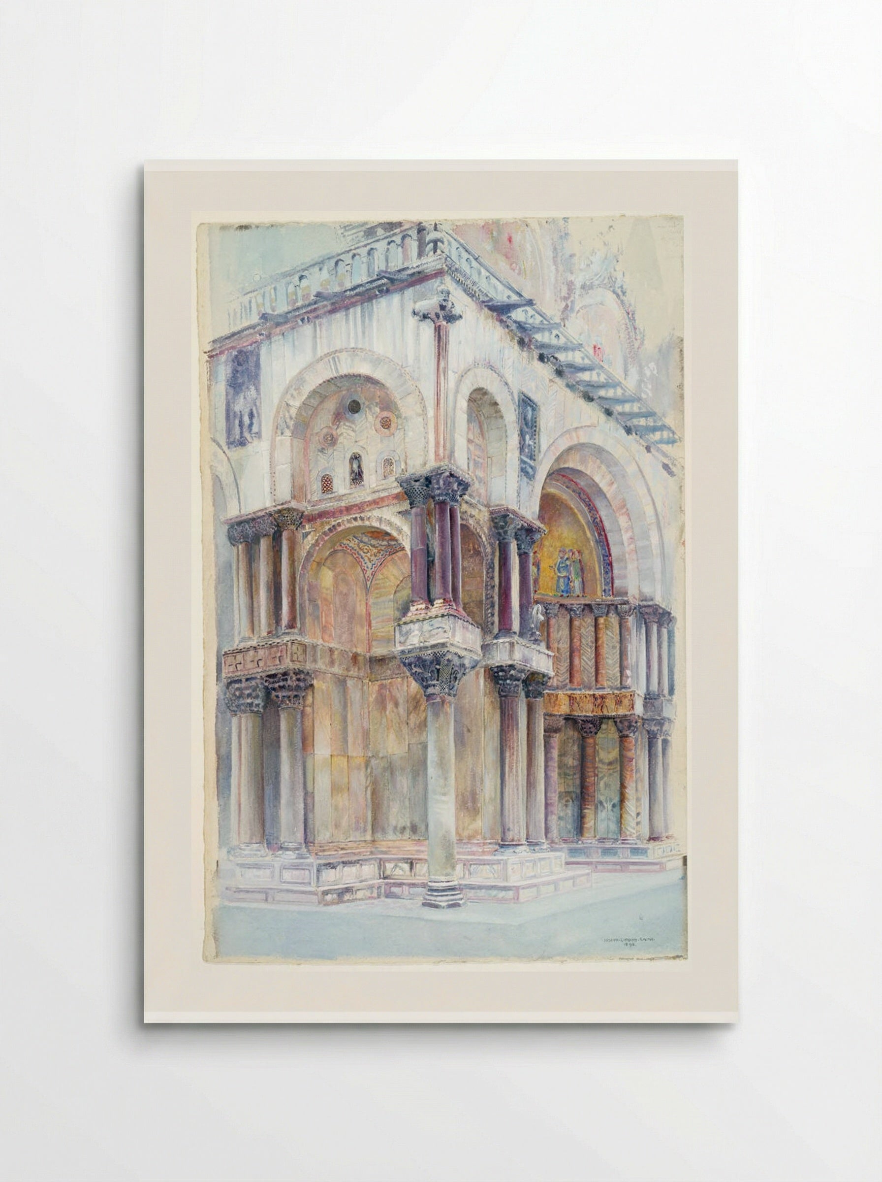 Corner of San Marco, Venice - Joseph Lindon Smith - Poster