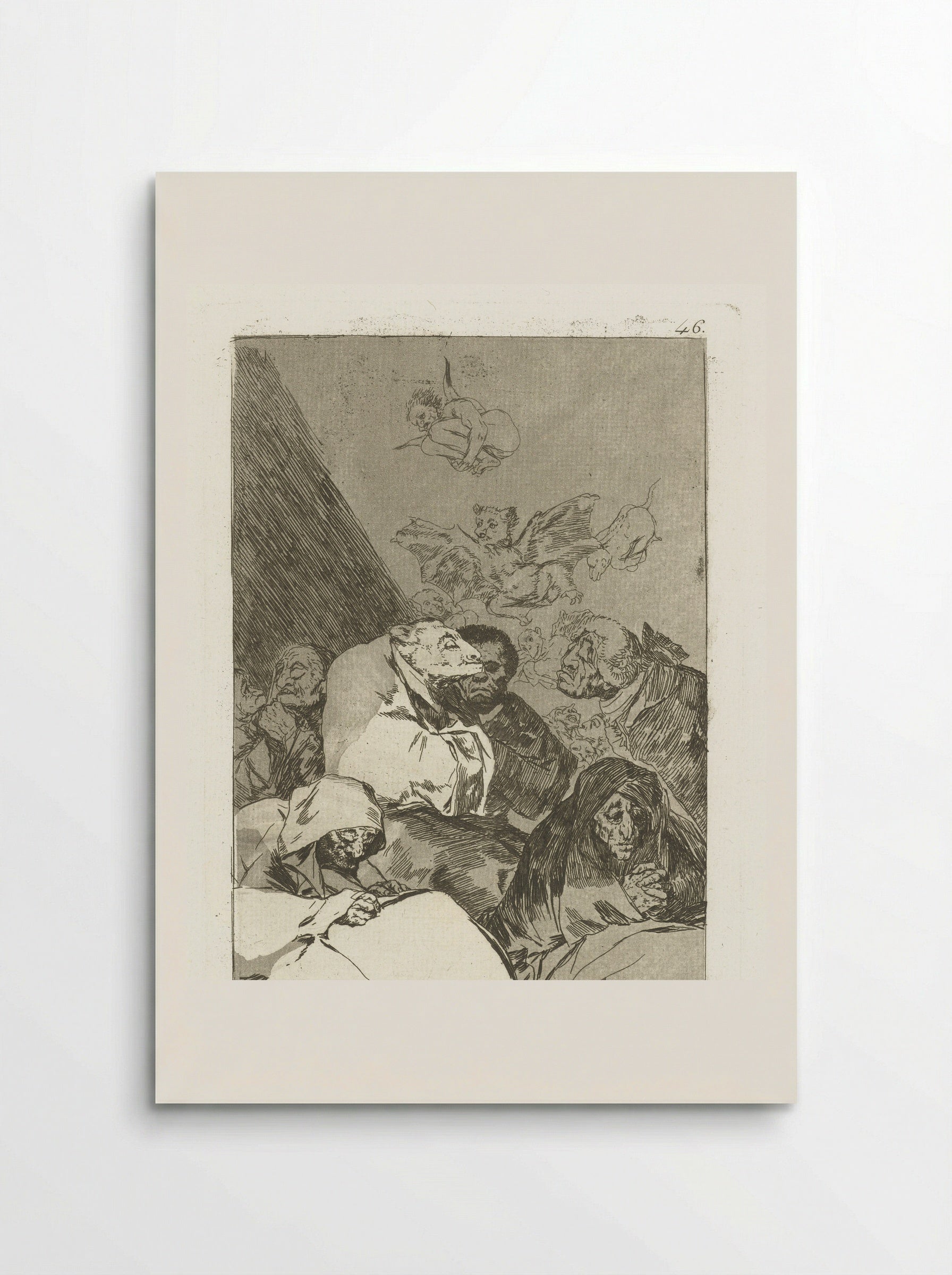 Correctie - Francisco de Goya - Poster