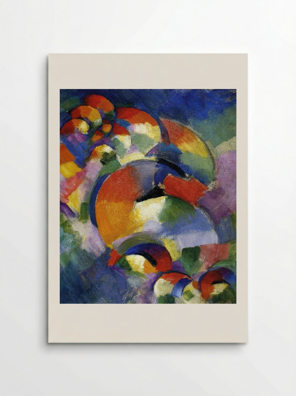 Cosmic Synchromy - Morgan Russell - Poster