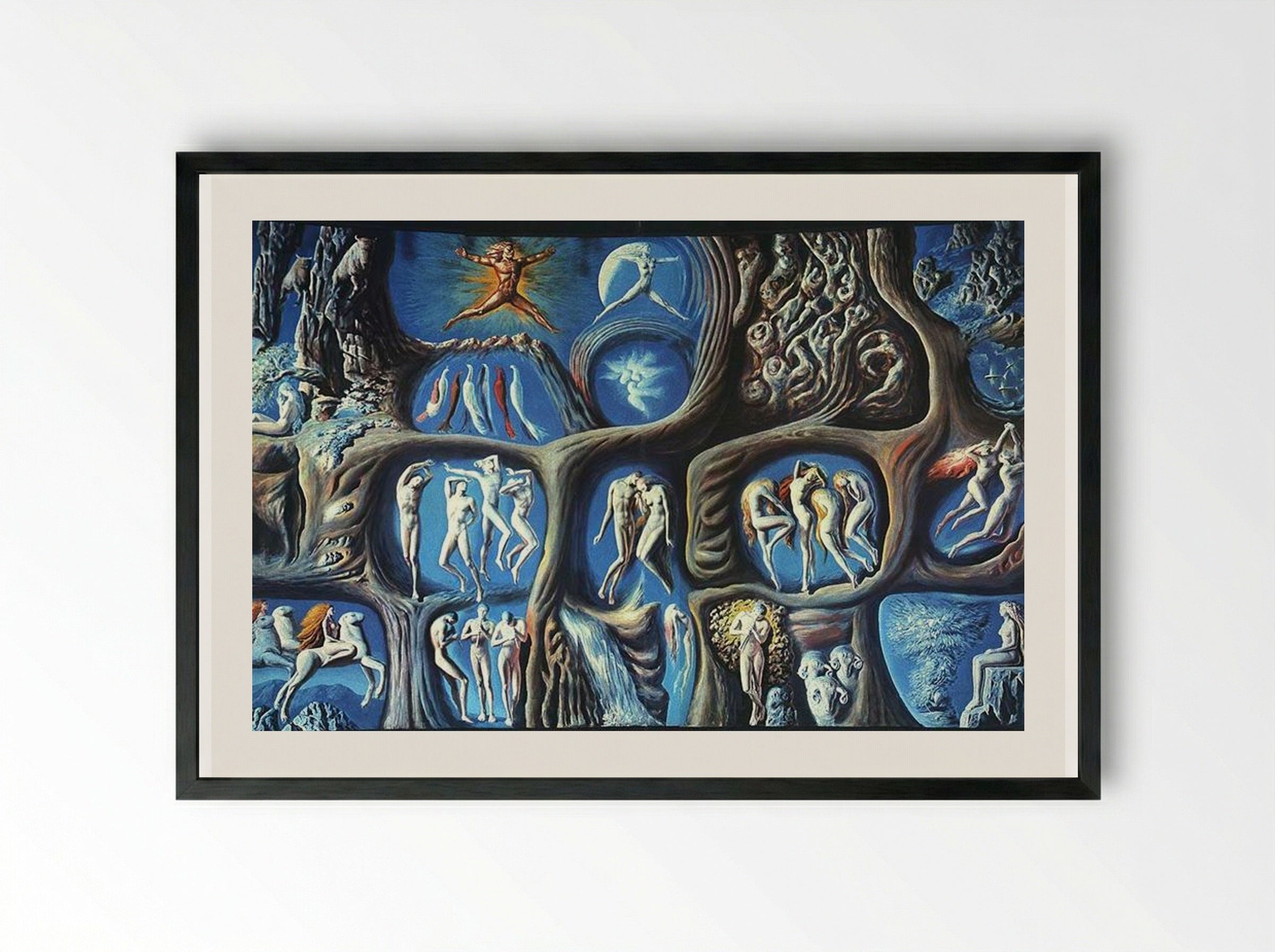 Cosmic Wedding - Sabin Balasa - Framed Print Black