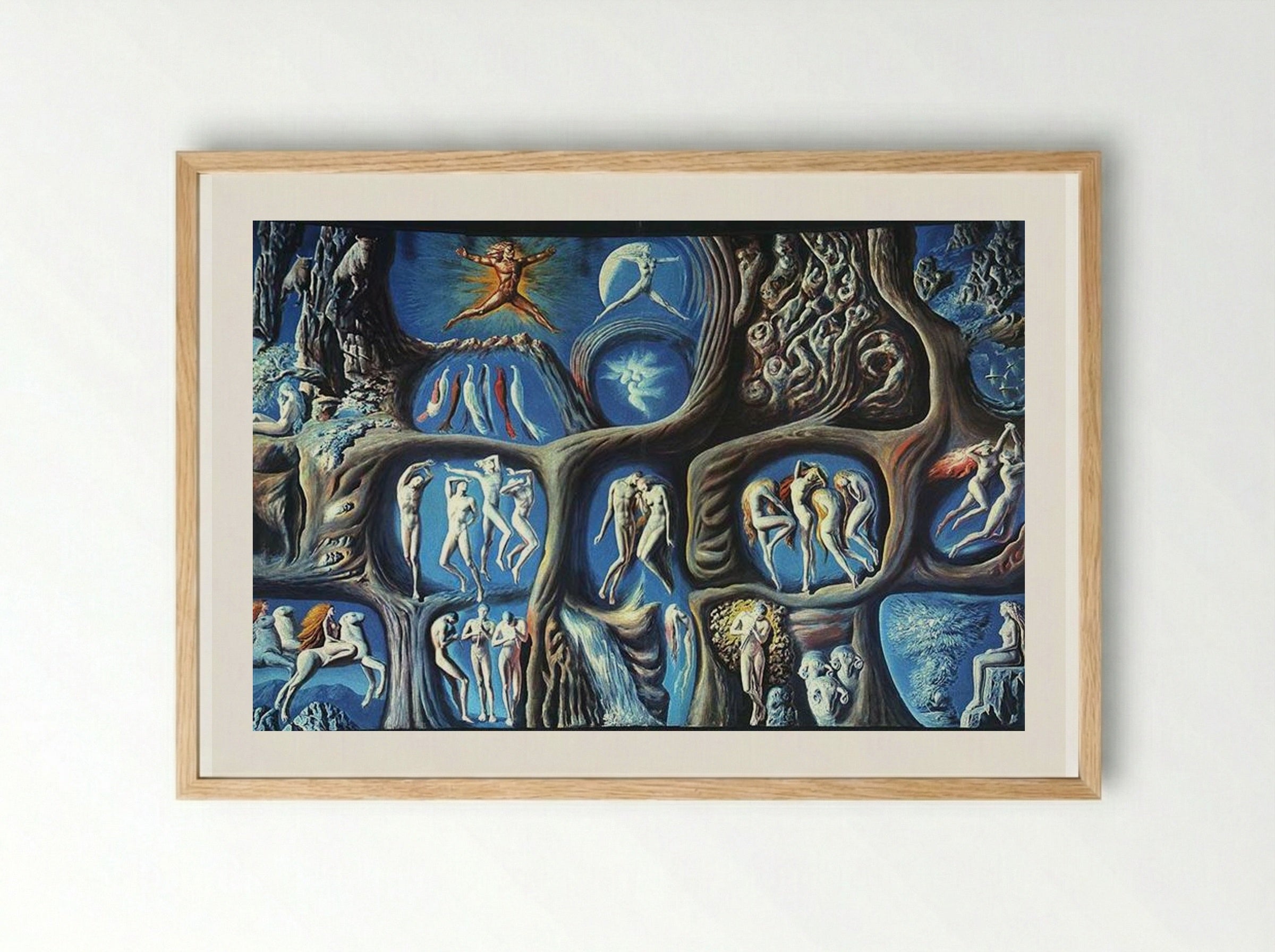 Cosmic Wedding - Sabin Balasa - Framed Print Wood
