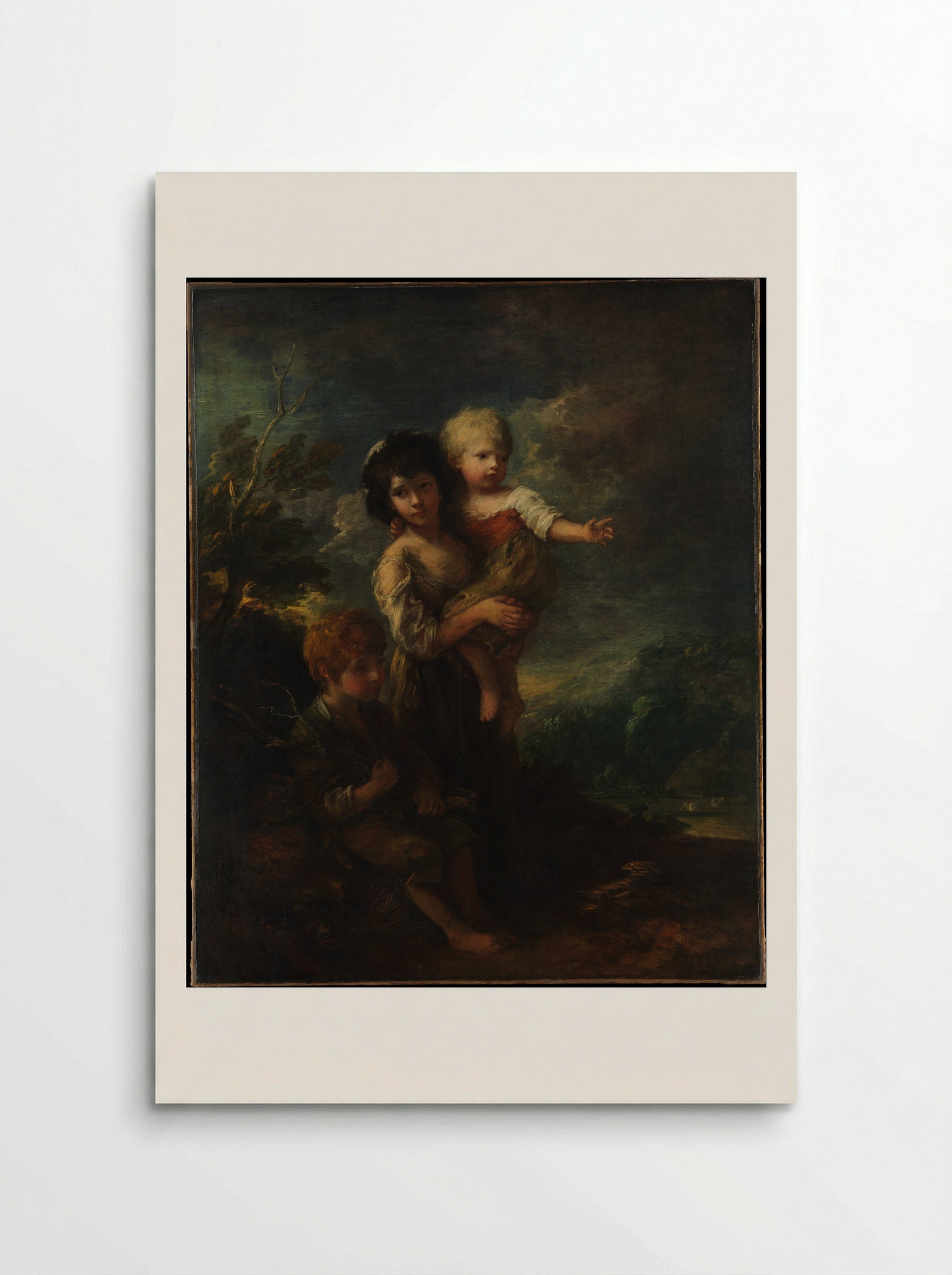 Cottage Children (The Wood Gatherers) - Thomas Gainsborough - Poster