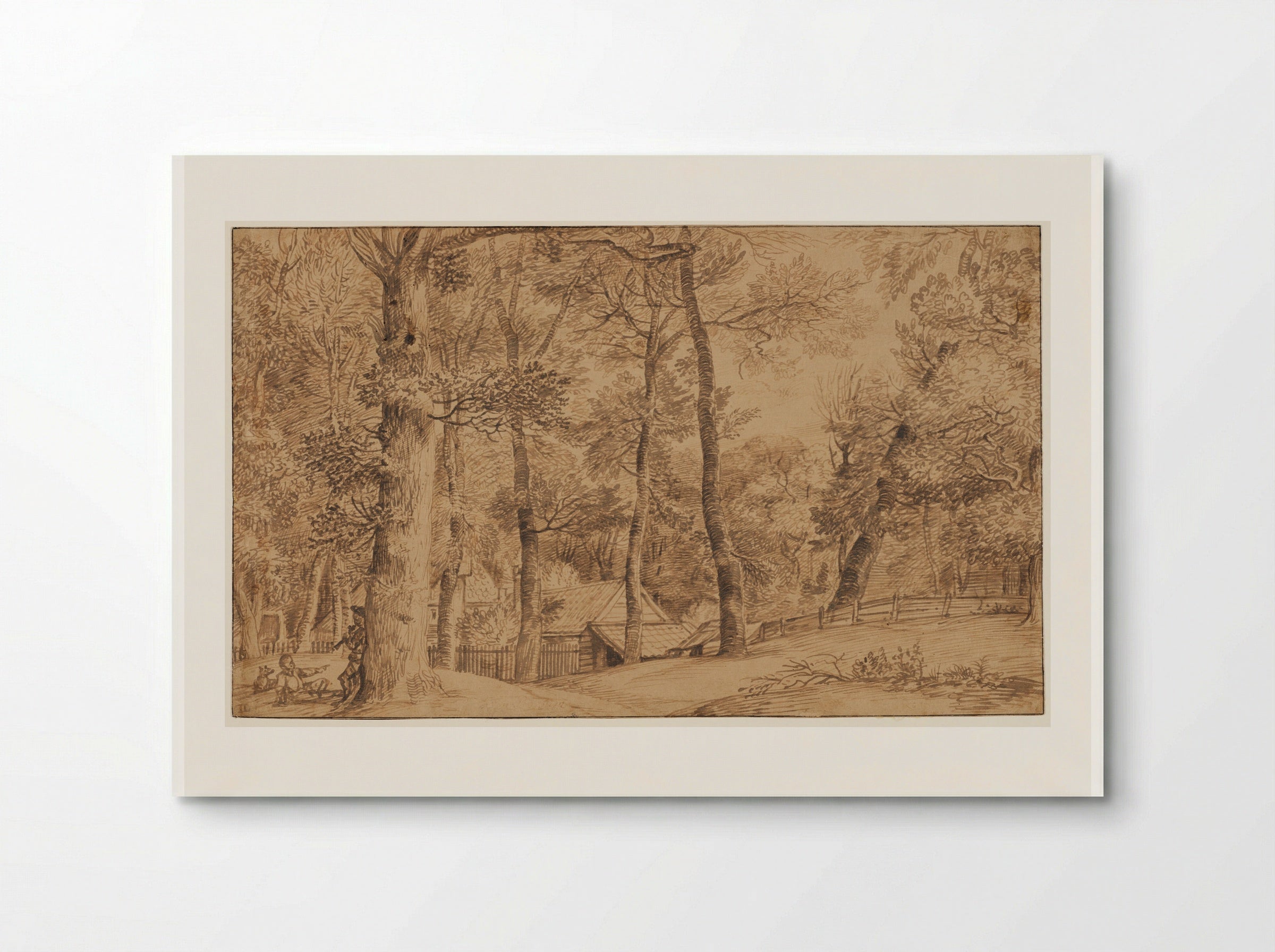 Cottage among Trees - Jan Lievens - Poster