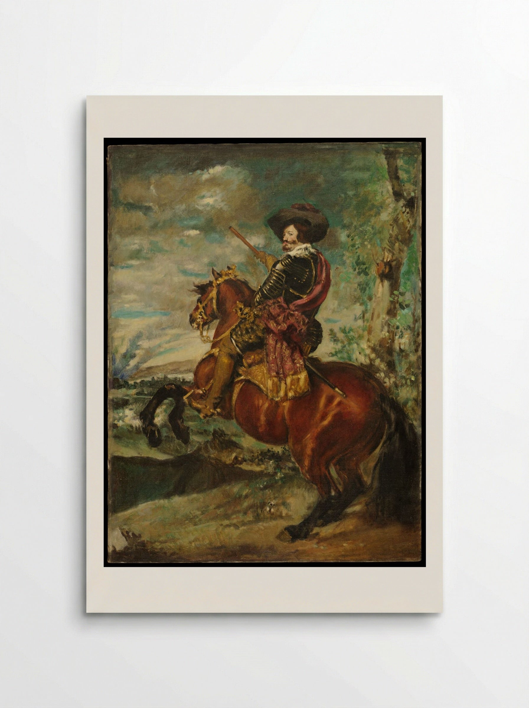 Count-Duke of Olivares on Horseback, after Velazquez - Denman Waldo Ross - Poster