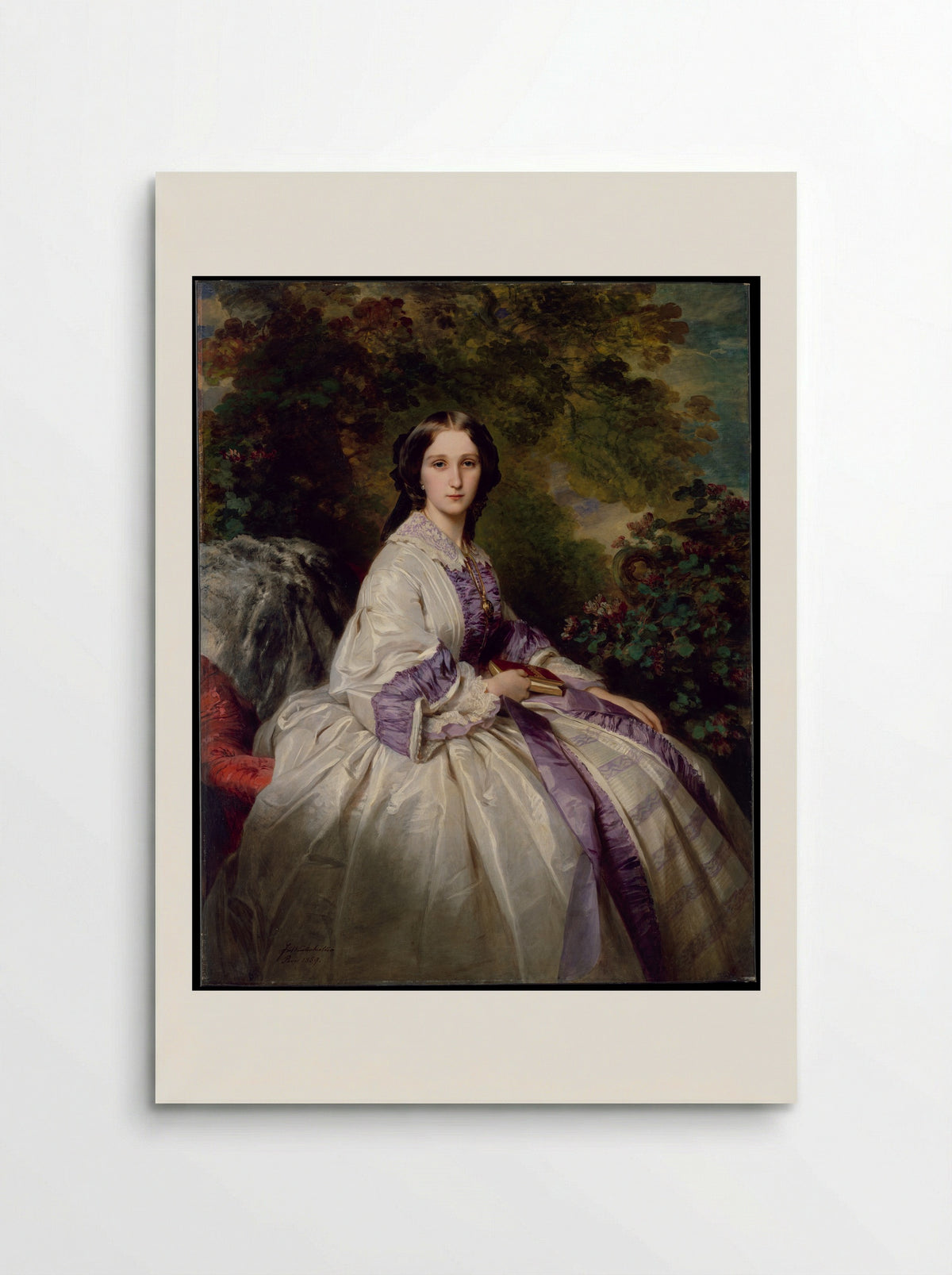 Countess Alexander Nikolaevitch Lamsdorff (Maria Ivanovna Beck) - Franz Xaver Winterhalter - Poster