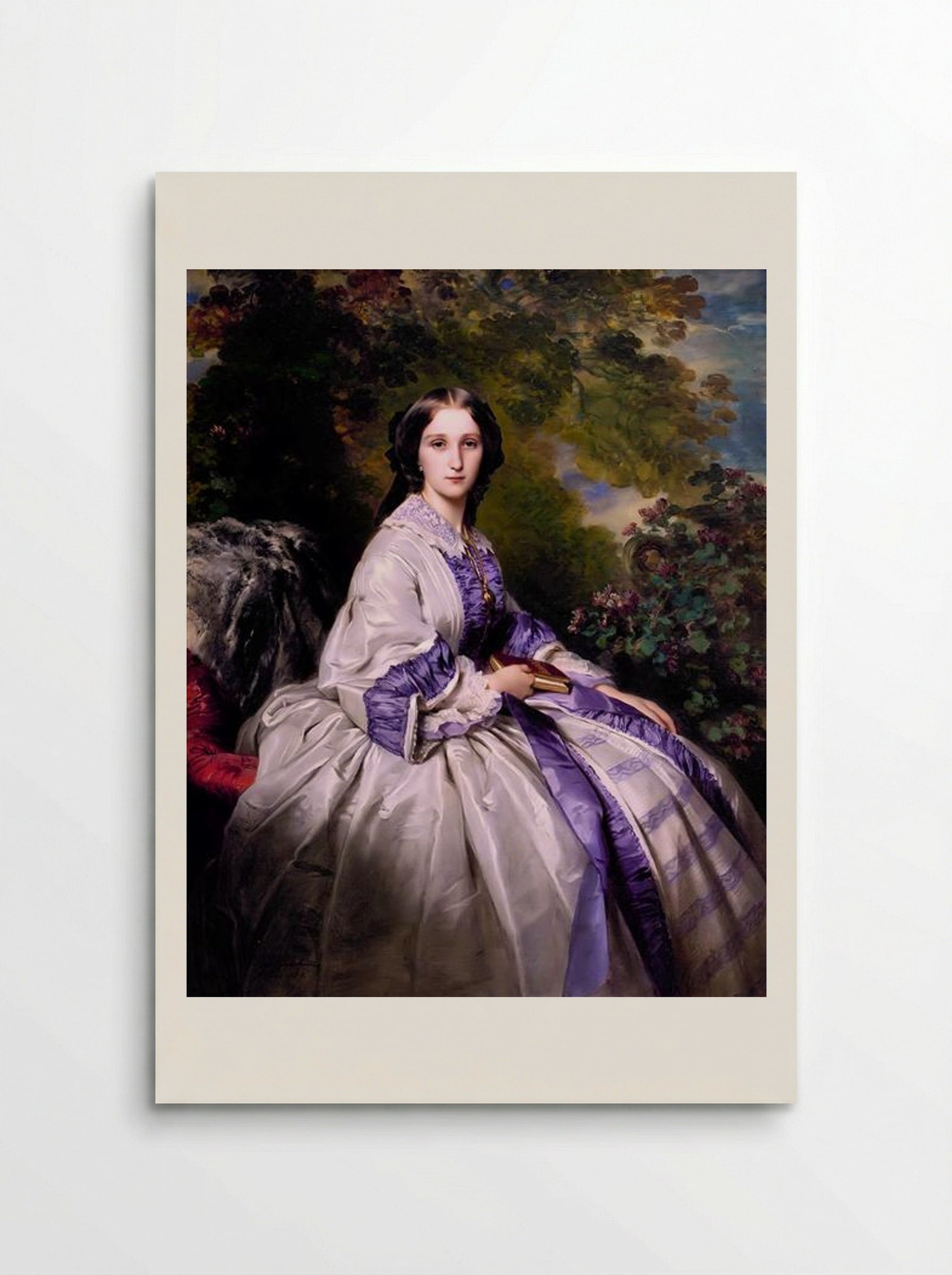 Countess Alexander Nikolaevitch Lamsdorff - Franz Xaver Winterhalter - Poster