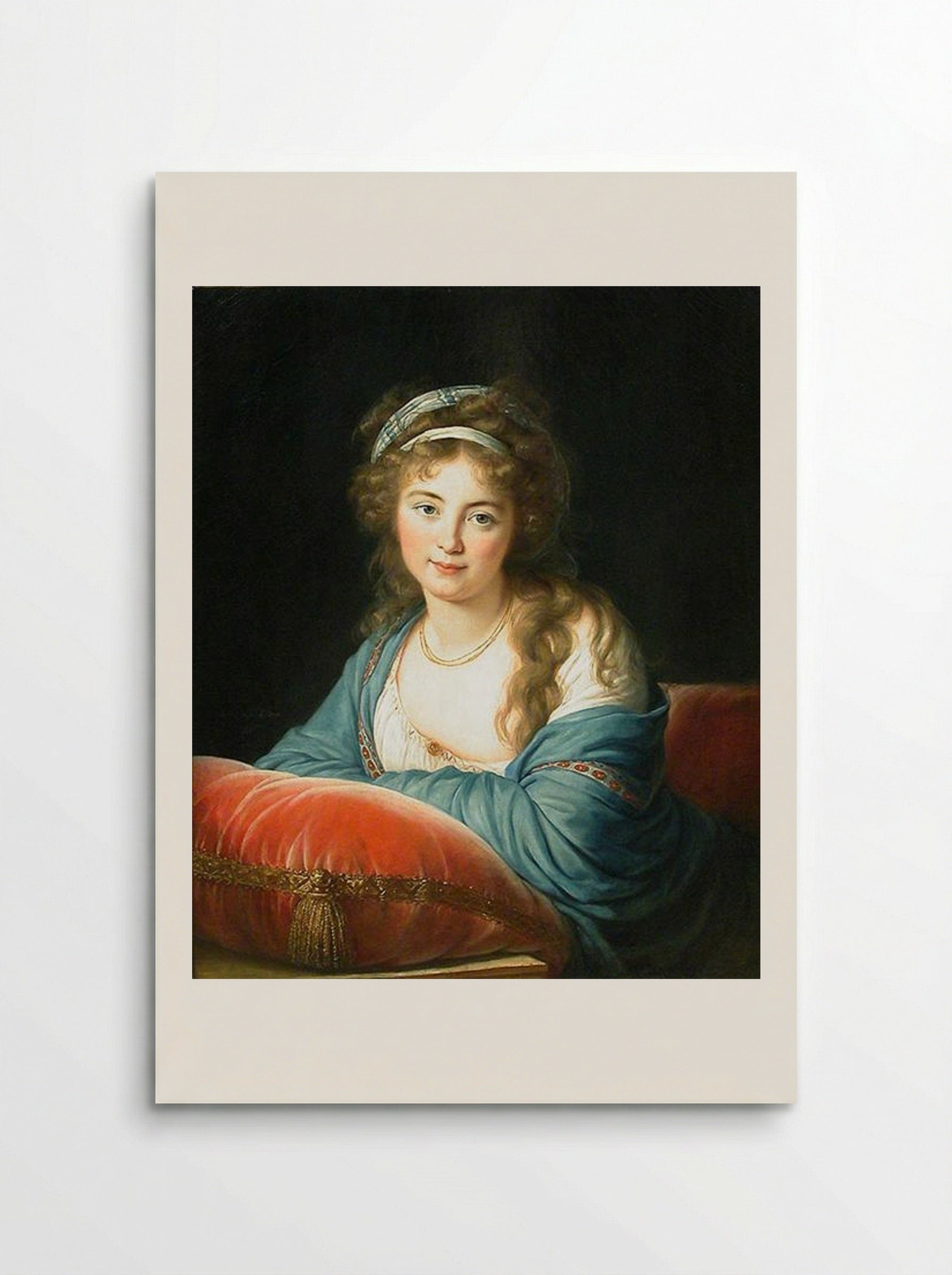 Countess Skavronskaia - Louise Elisabeth Vigée Le Brun - Poster