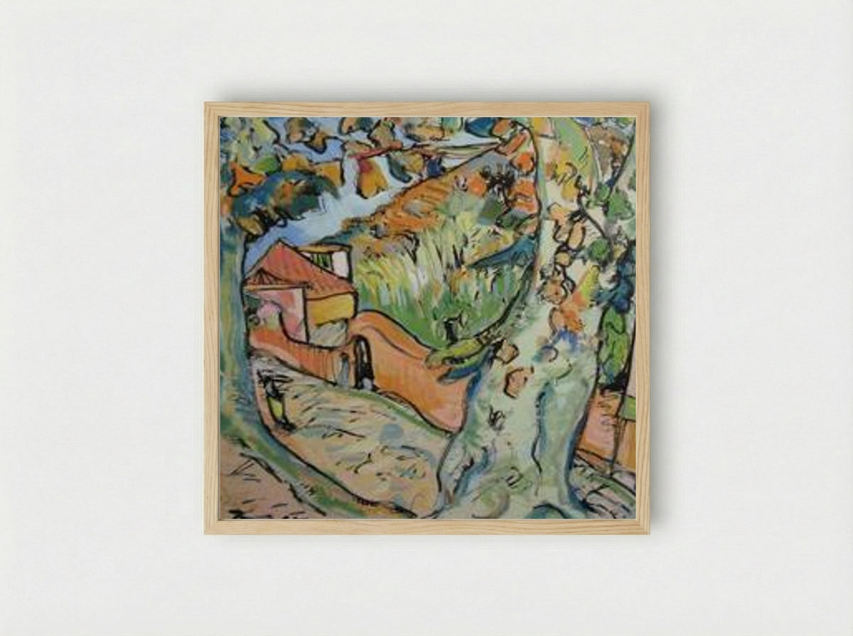 Country Road, Madeira - Irma Stern - Framed Print Wood