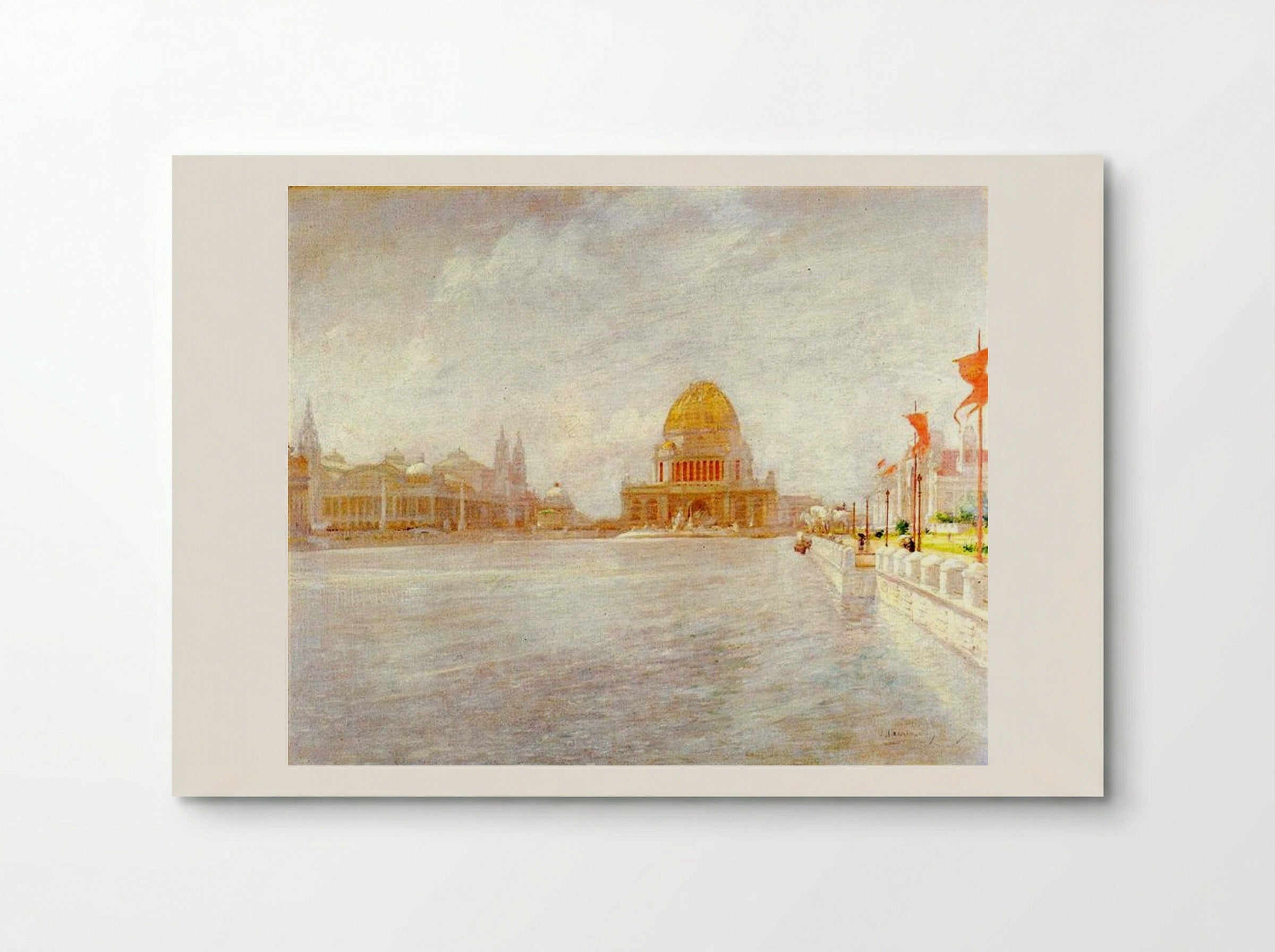 Court of Honor, World's Columbian Exposition - John Henry Twachtman - Poster