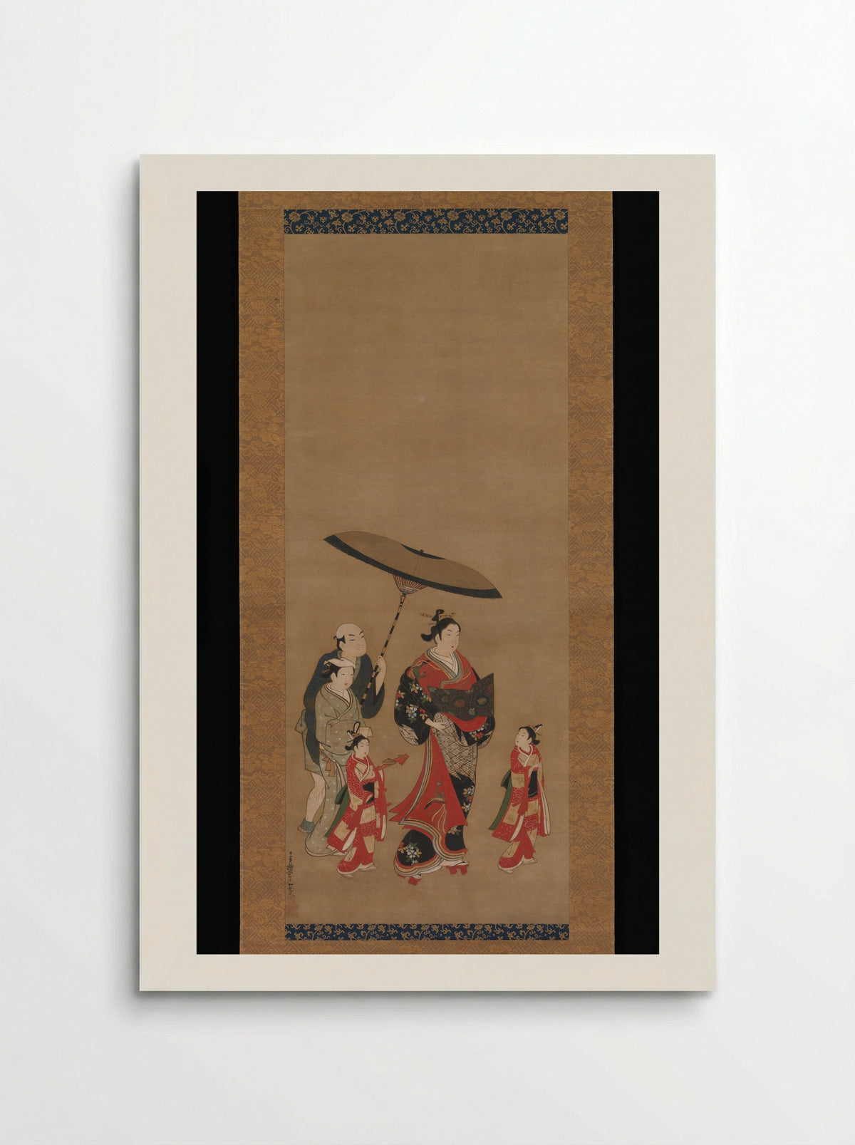 Courtesan on Parade - Miyagawa Isshō - Poster