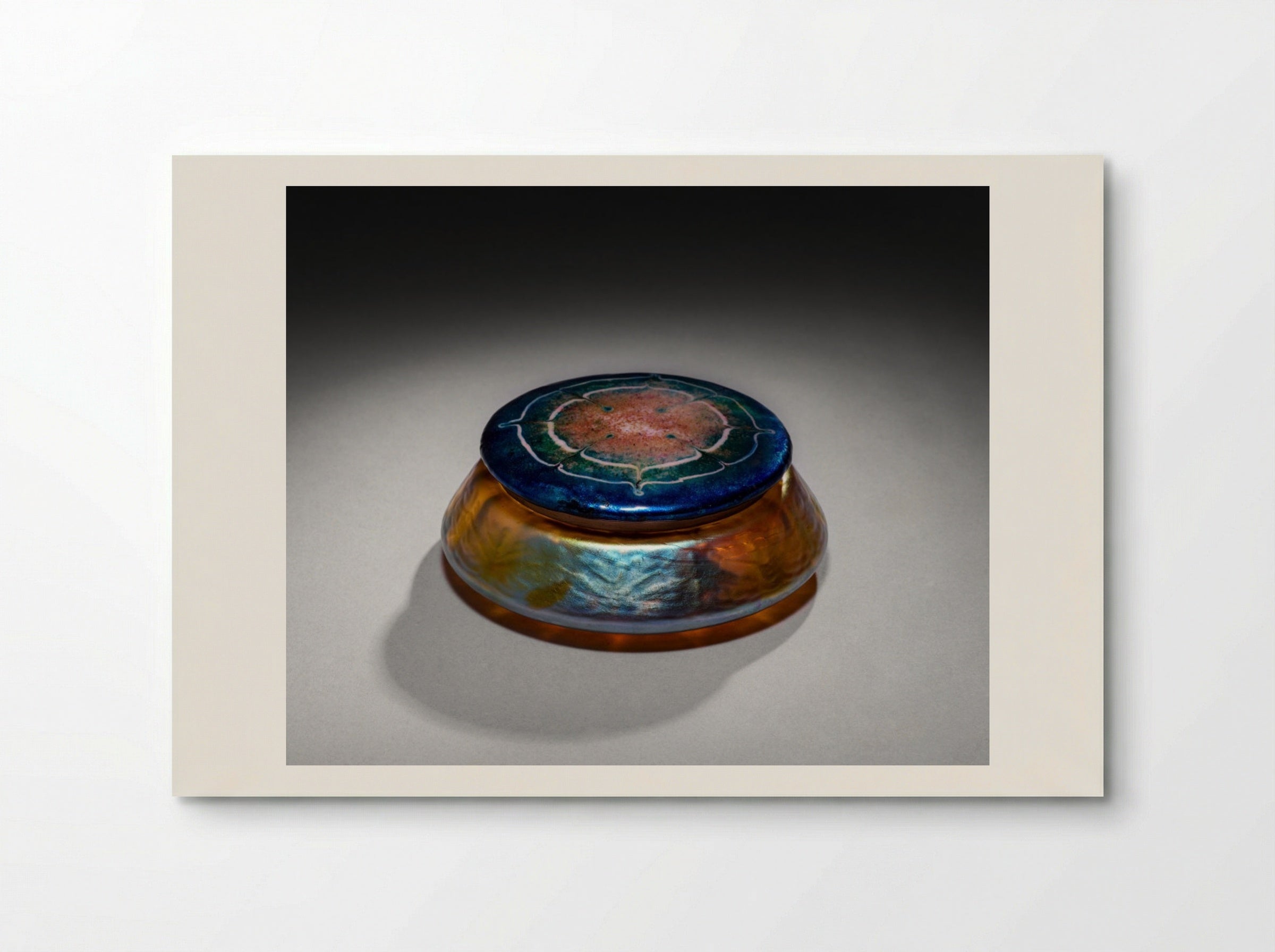 Covered Box - Louis Comfort Tiffany - Poster