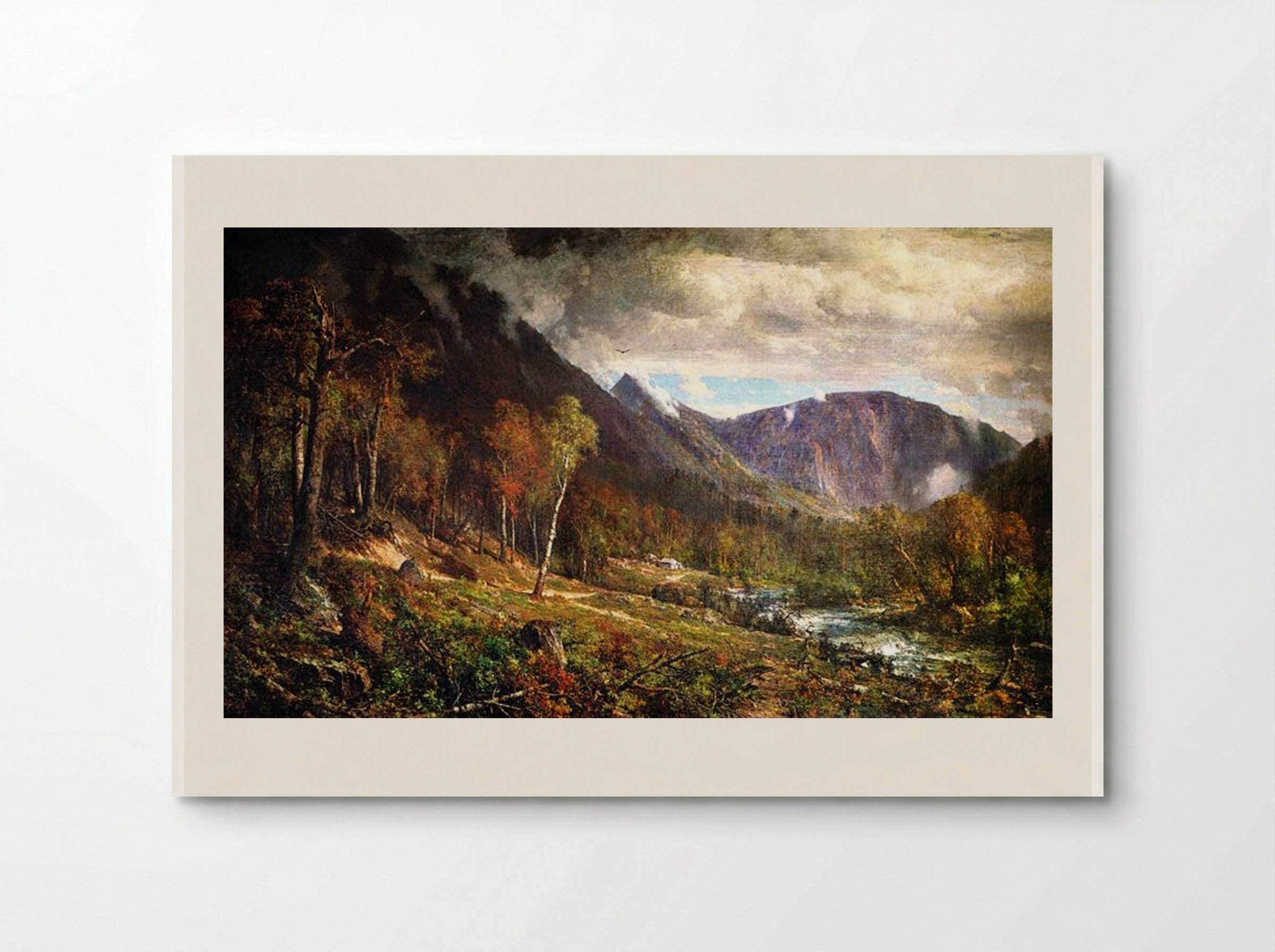 Crawford Notch - Thomas Hill - Poster
